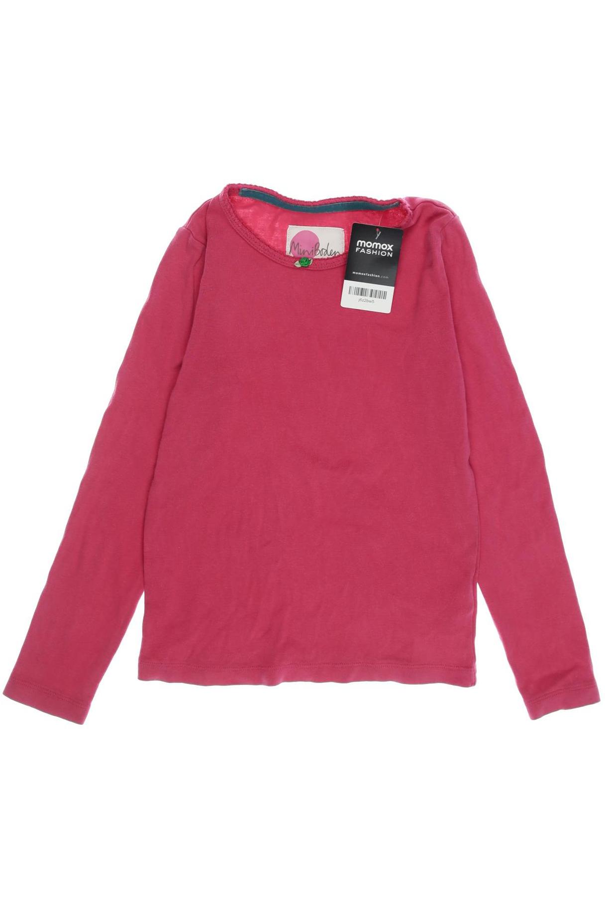 

Mini Boden Damen Langarmshirt, pink, Gr. 140