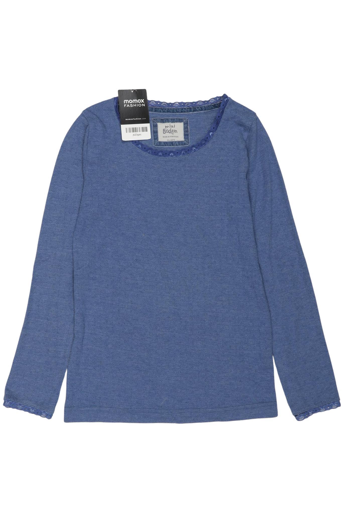 

Mini Boden Mädchen Langarmshirt, blau, Gr. 152