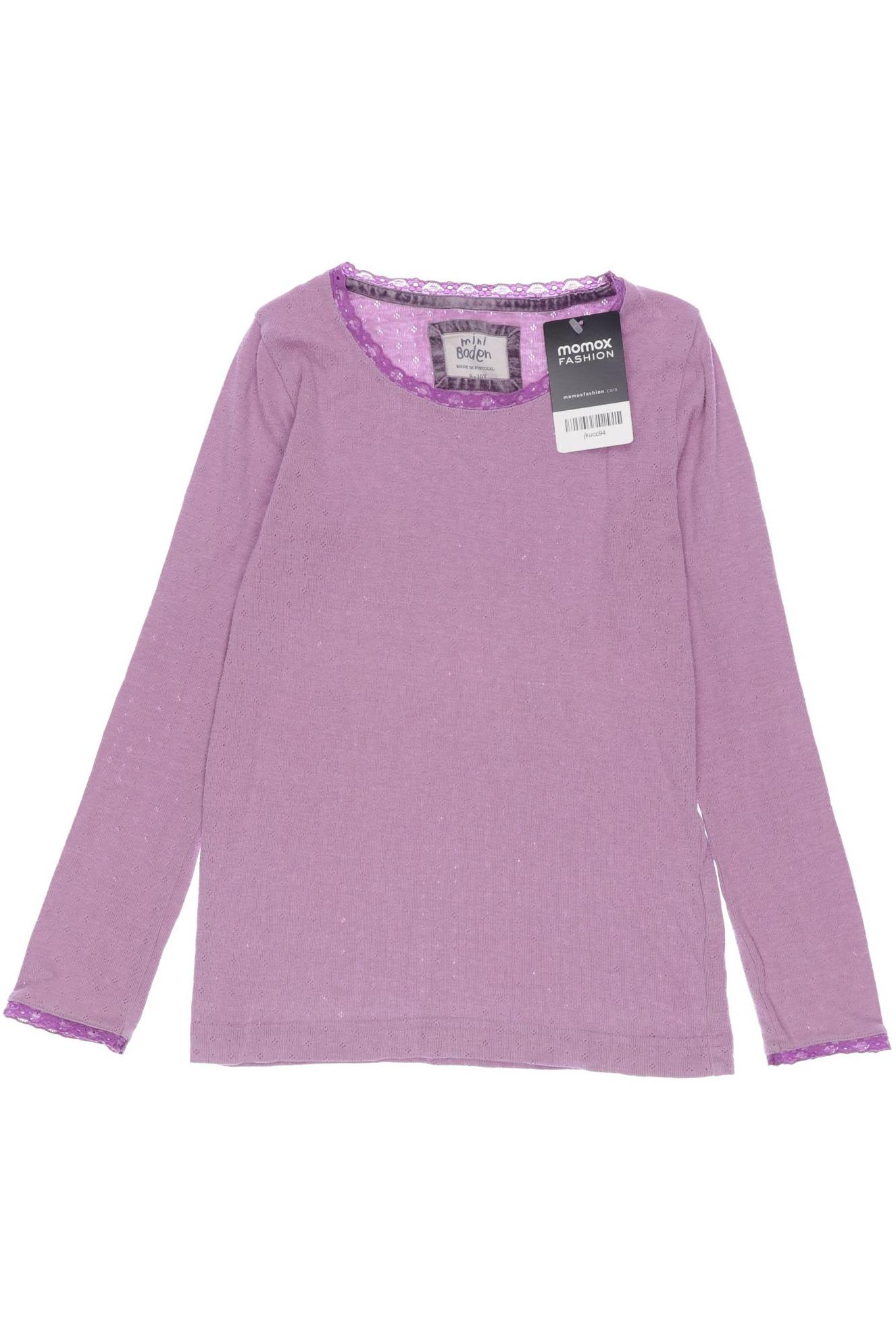 

Mini Boden Damen Langarmshirt, pink, Gr. 140