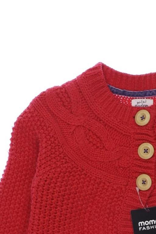 Thumbnail - Mini Boden Mädchen Strickjacke, rot, Gr. 116