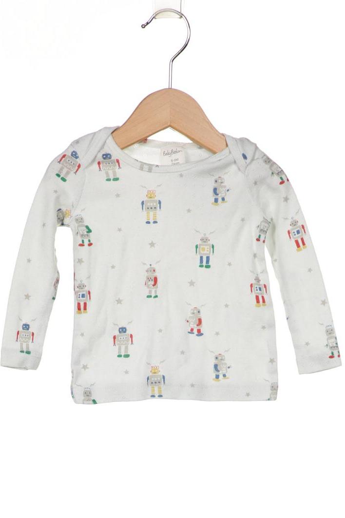 

Mini Boden Damen Langarmshirt, weiß, Gr. 68