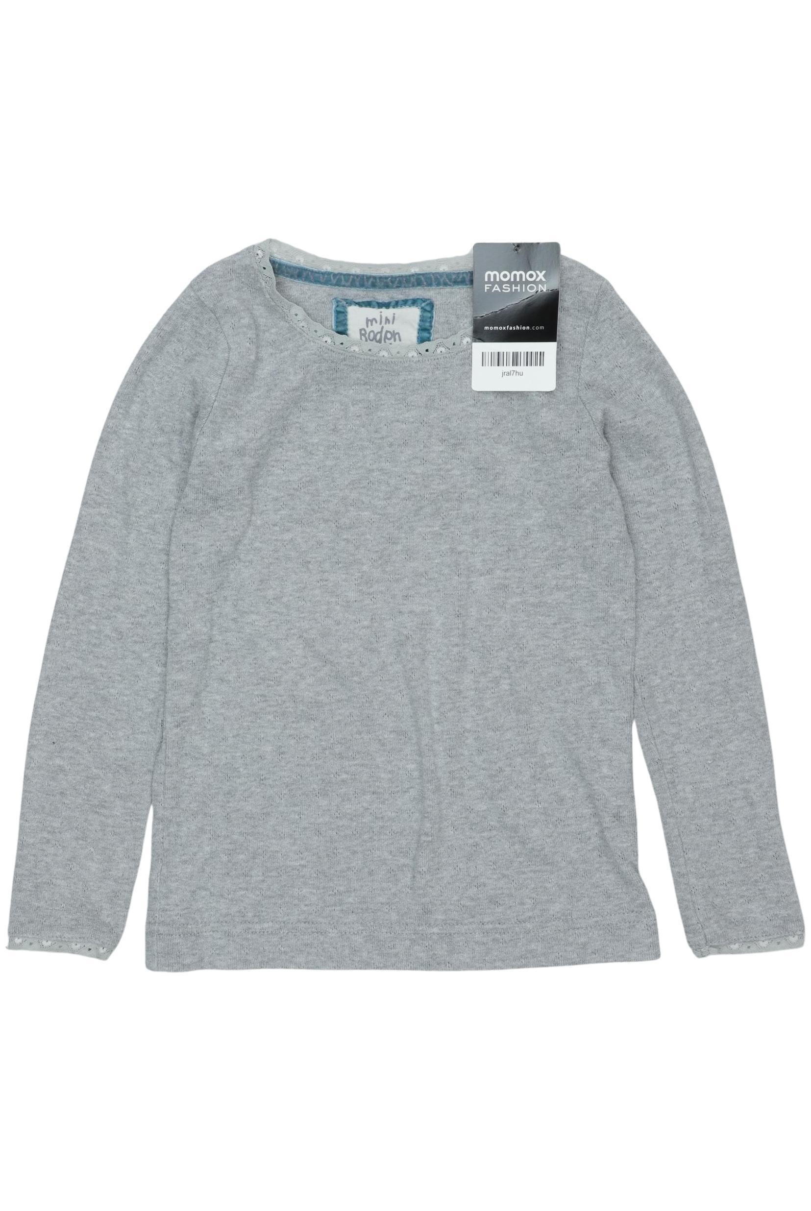 

Mini Boden Mädchen Langarmshirt, grau, Gr. 116