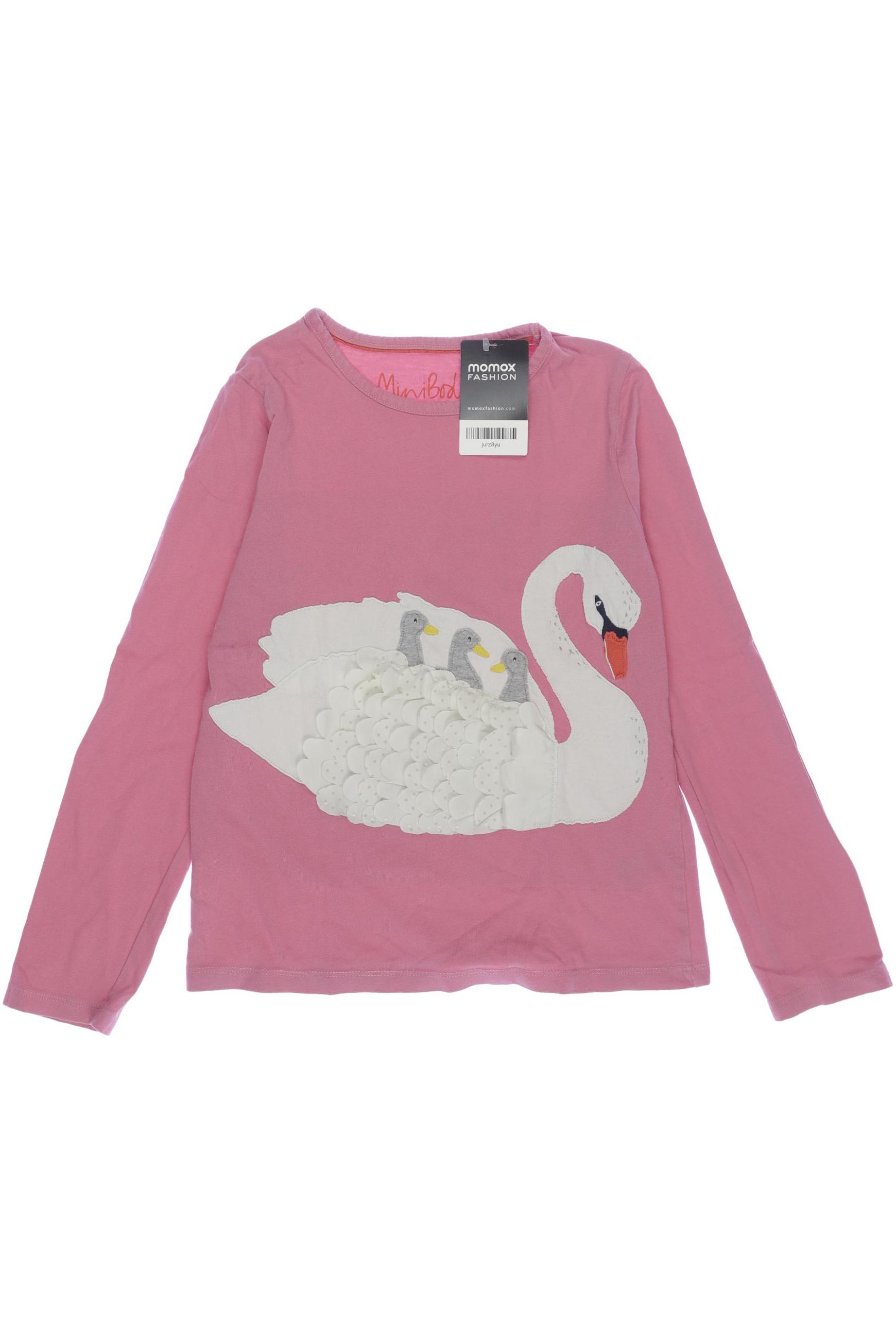 

Mini Boden Damen Langarmshirt, pink, Gr. 140