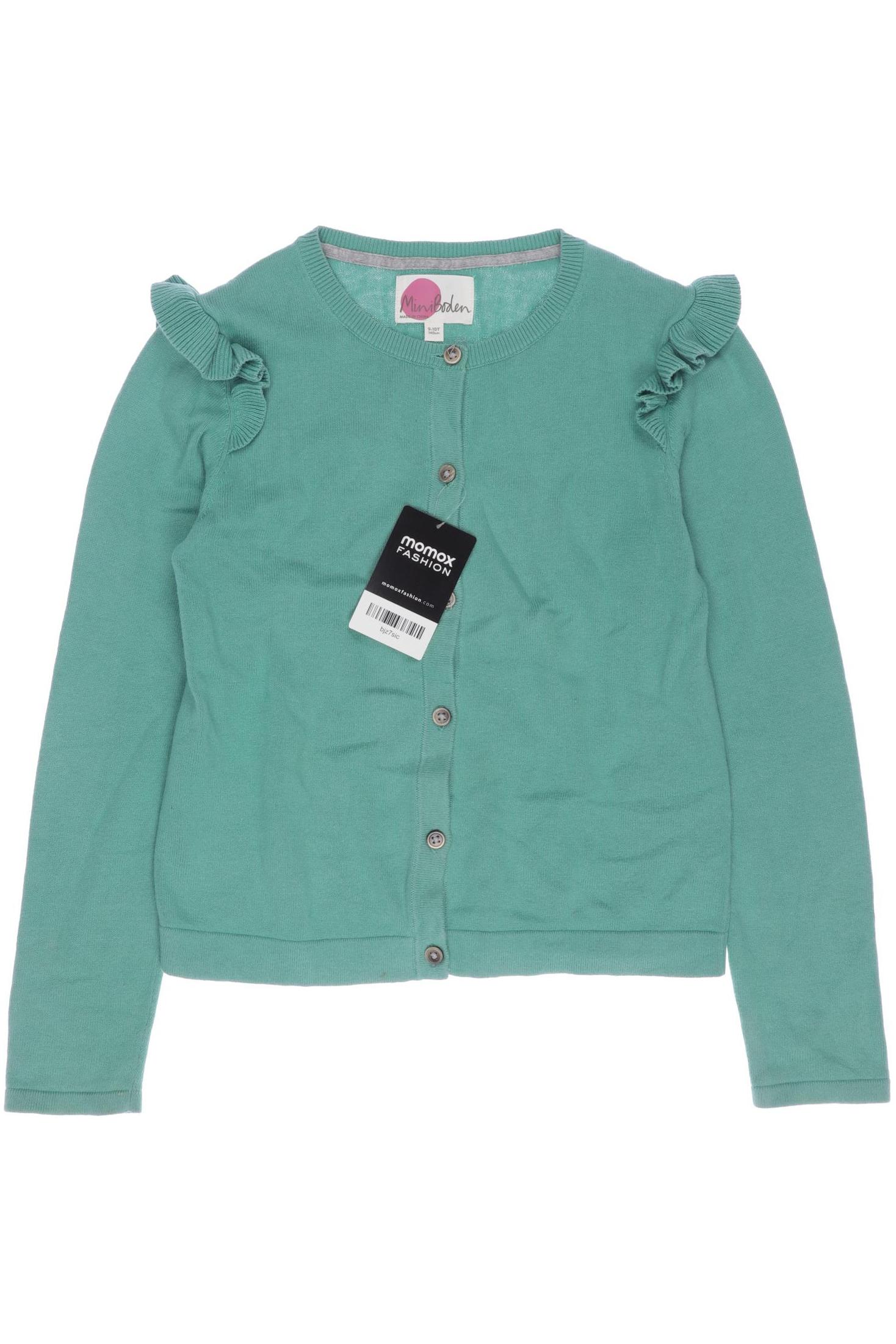 

Mini Boden Damen Strickjacke, türkis, Gr. 140