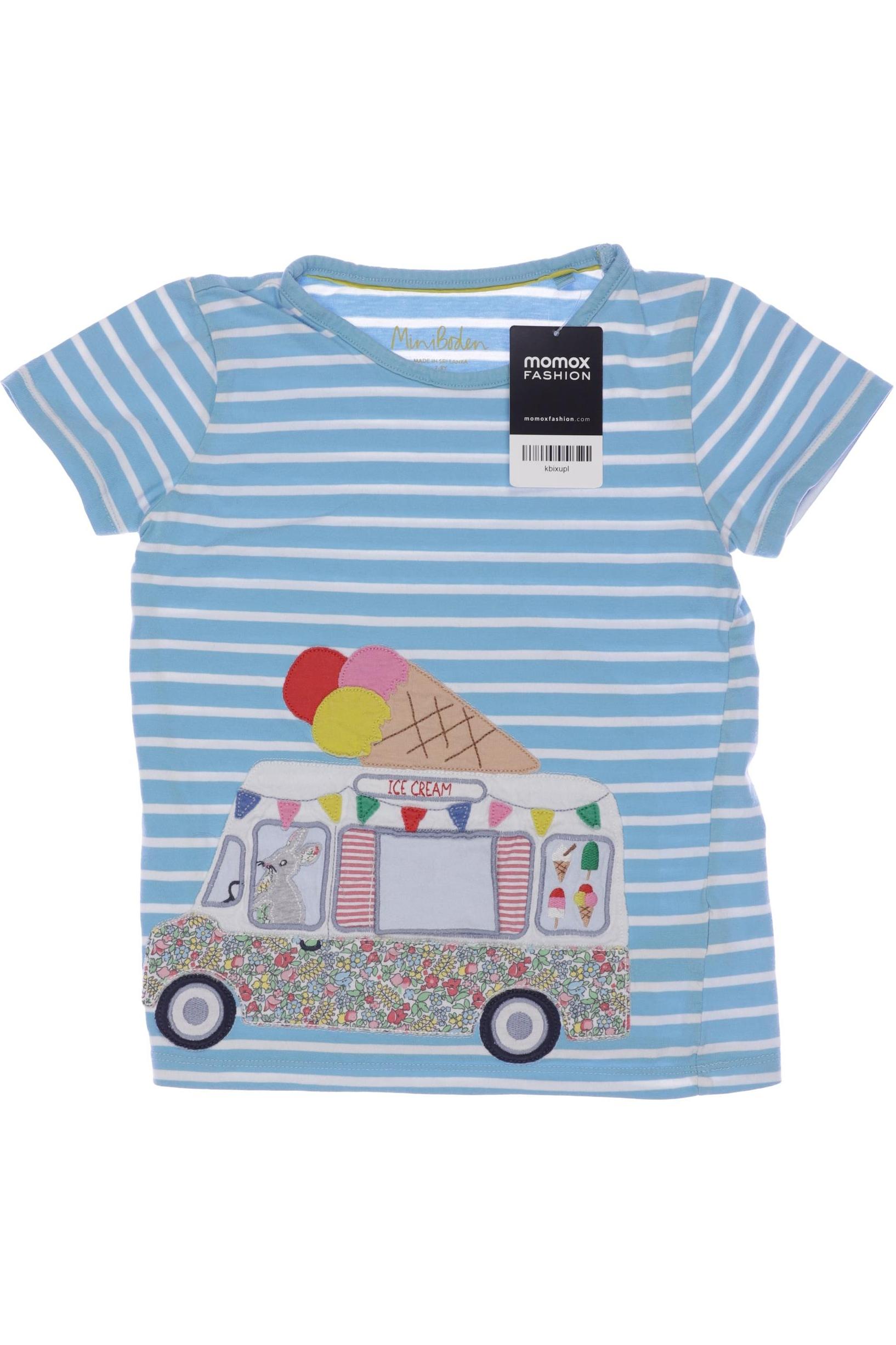 

Mini Boden Damen T-Shirt, blau, Gr. 128