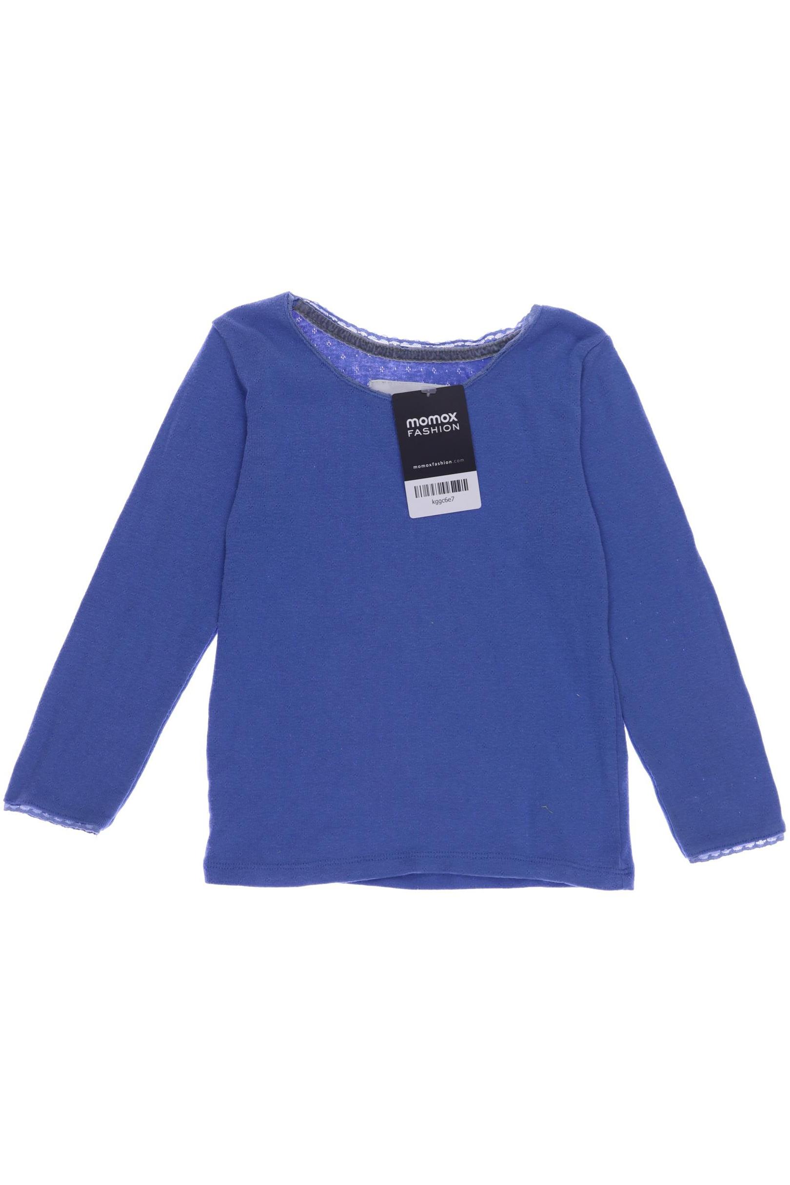 

Mini Boden Mädchen Langarmshirt, blau, Gr. 110