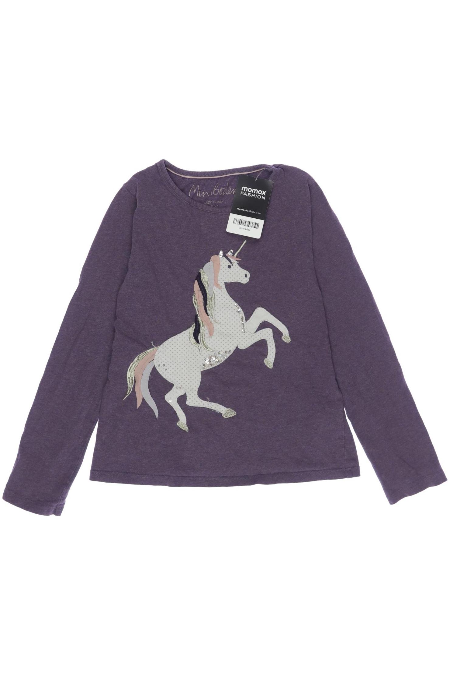 

Mini Boden Damen Langarmshirt, flieder, Gr. 140