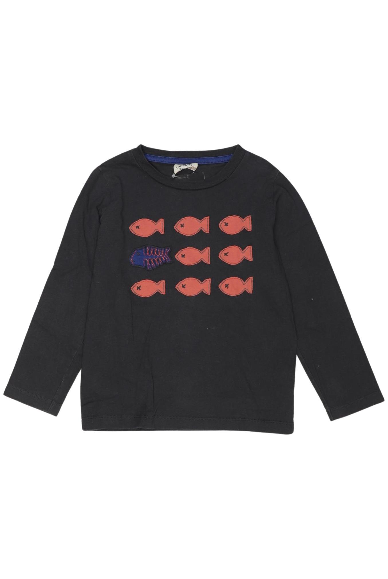 

Mini Boden Mädchen Langarmshirt, marineblau, Gr. 104