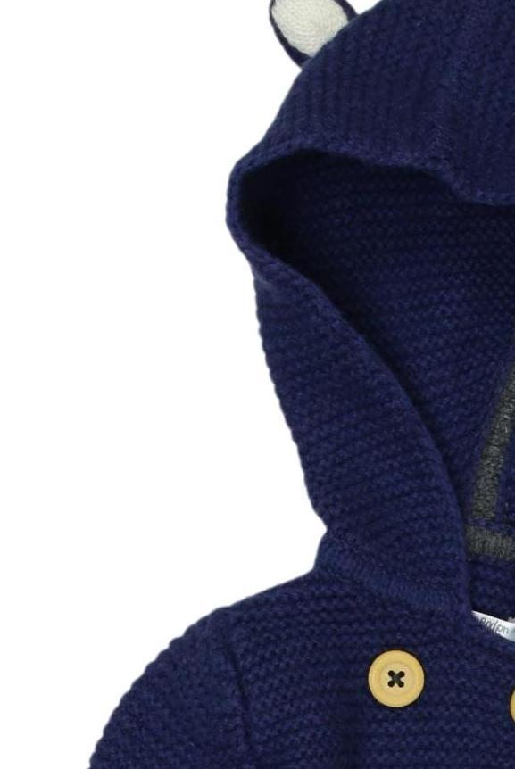 Thumbnail - Mini Boden Mädchen Strickjacke, marineblau, Gr. 80