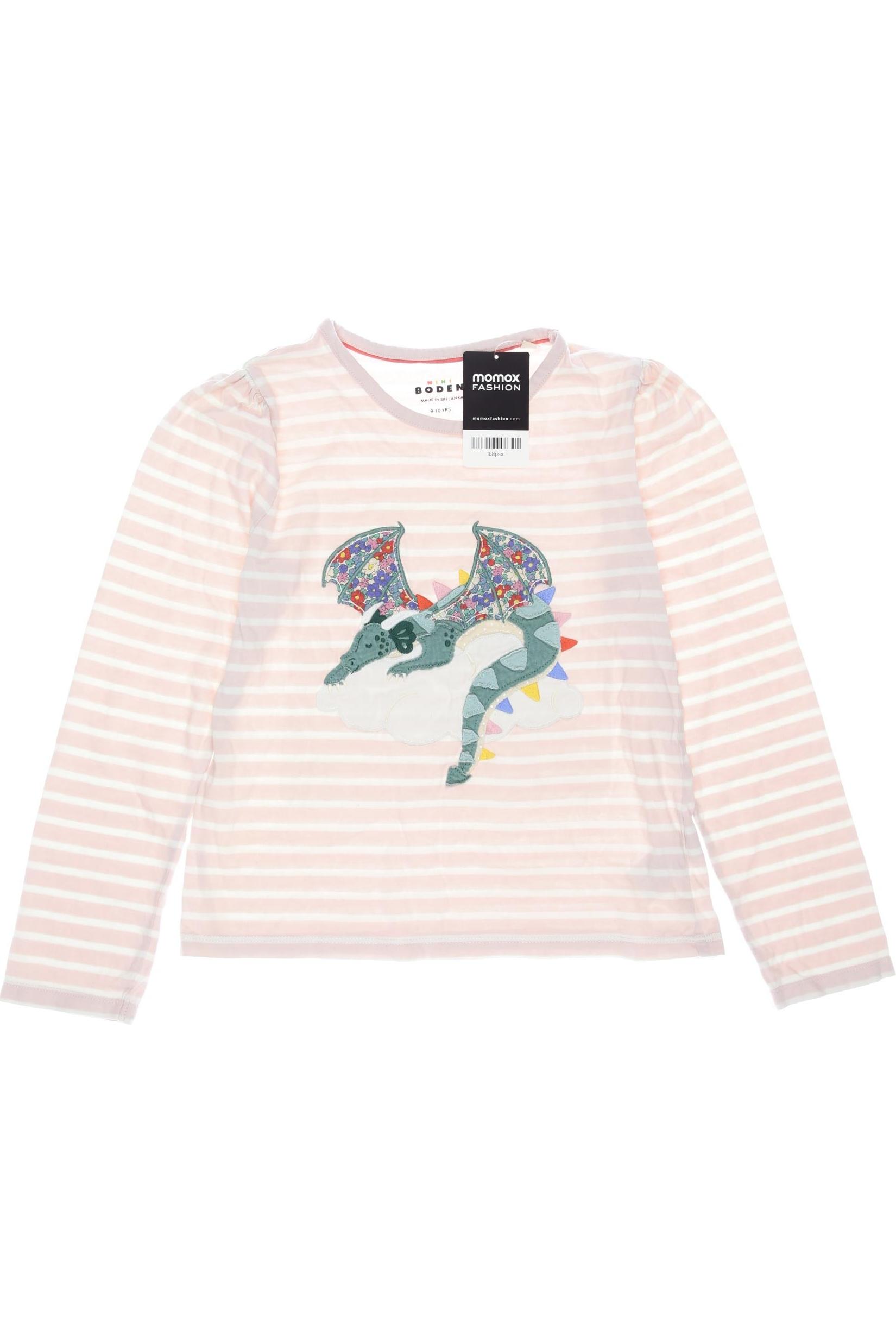 

Mini Boden Damen Langarmshirt, pink, Gr. 140