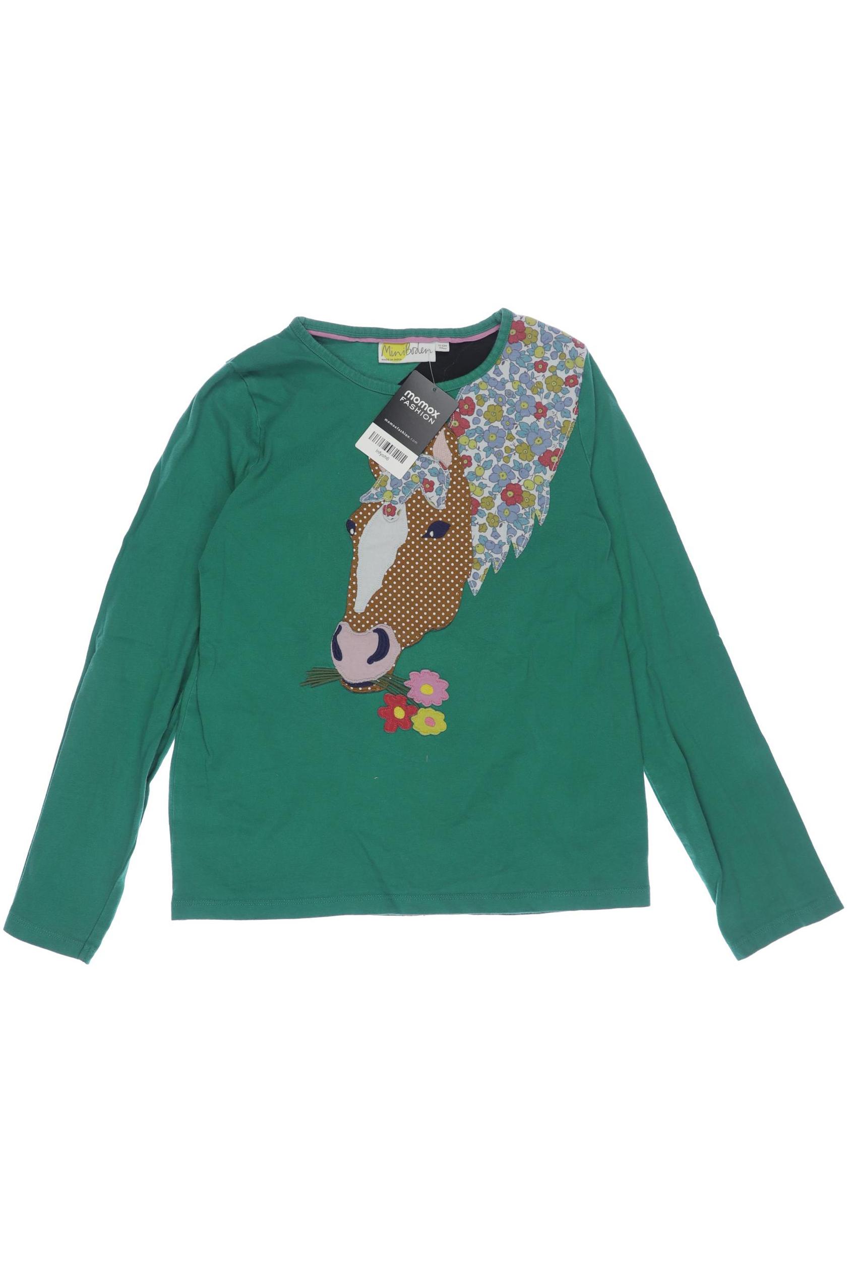 

Mini Boden Mädchen Langarmshirt, grün