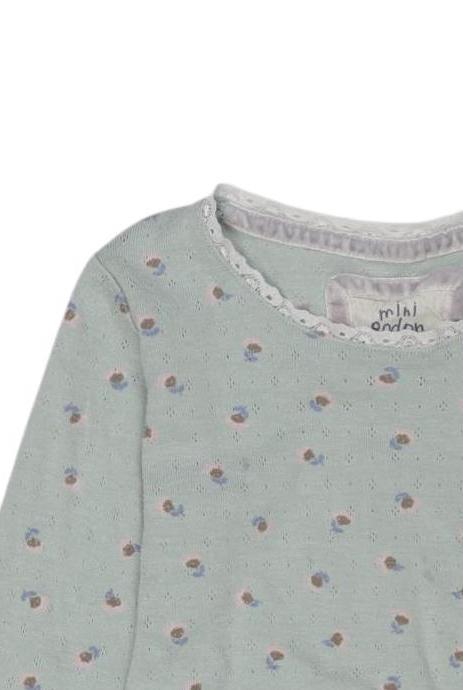 Thumbnail - Mini Boden Mädchen Langarmshirt, hellgrün, Gr. 104