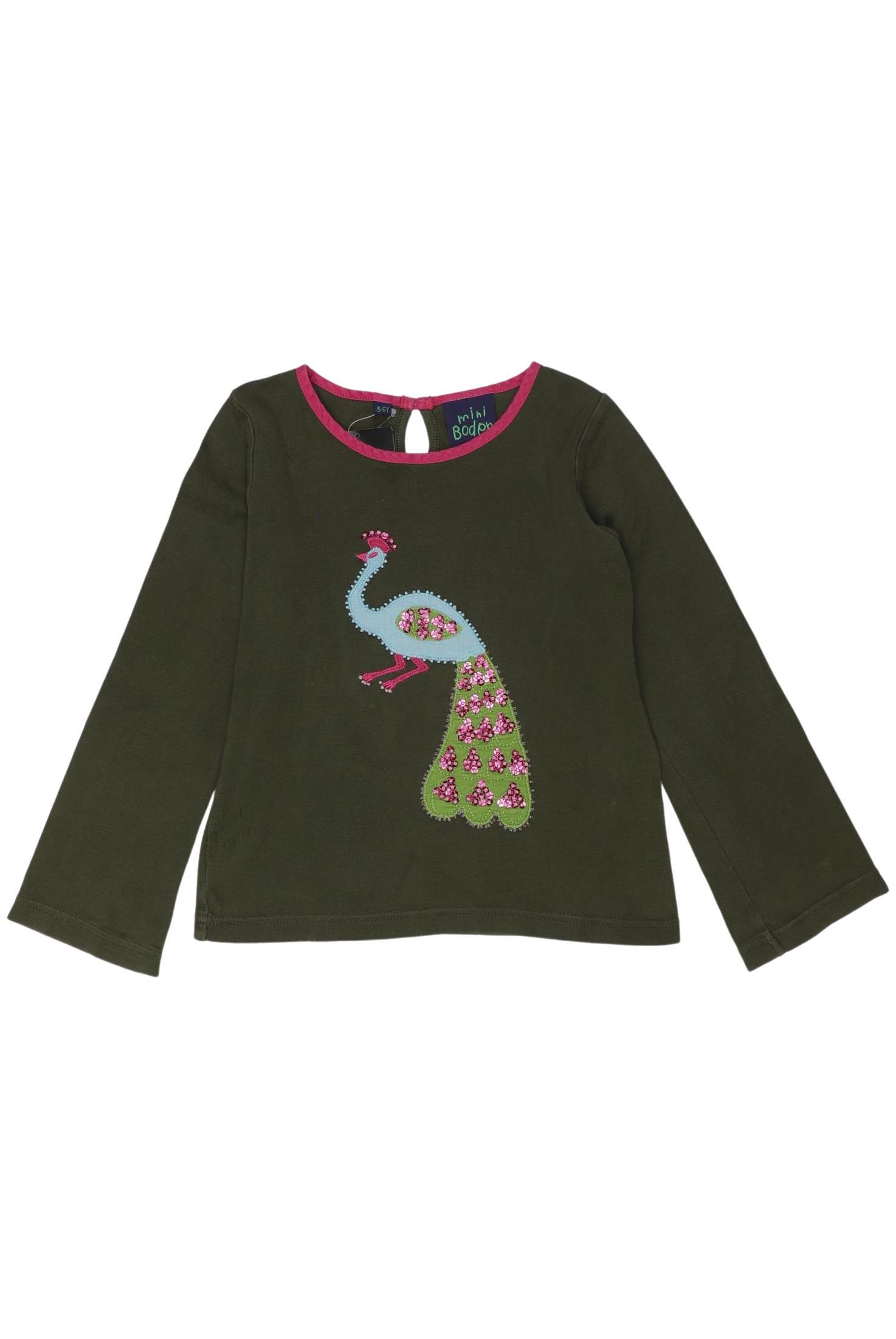 

Mini Boden Mädchen Langarmshirt, grün, Gr. 116