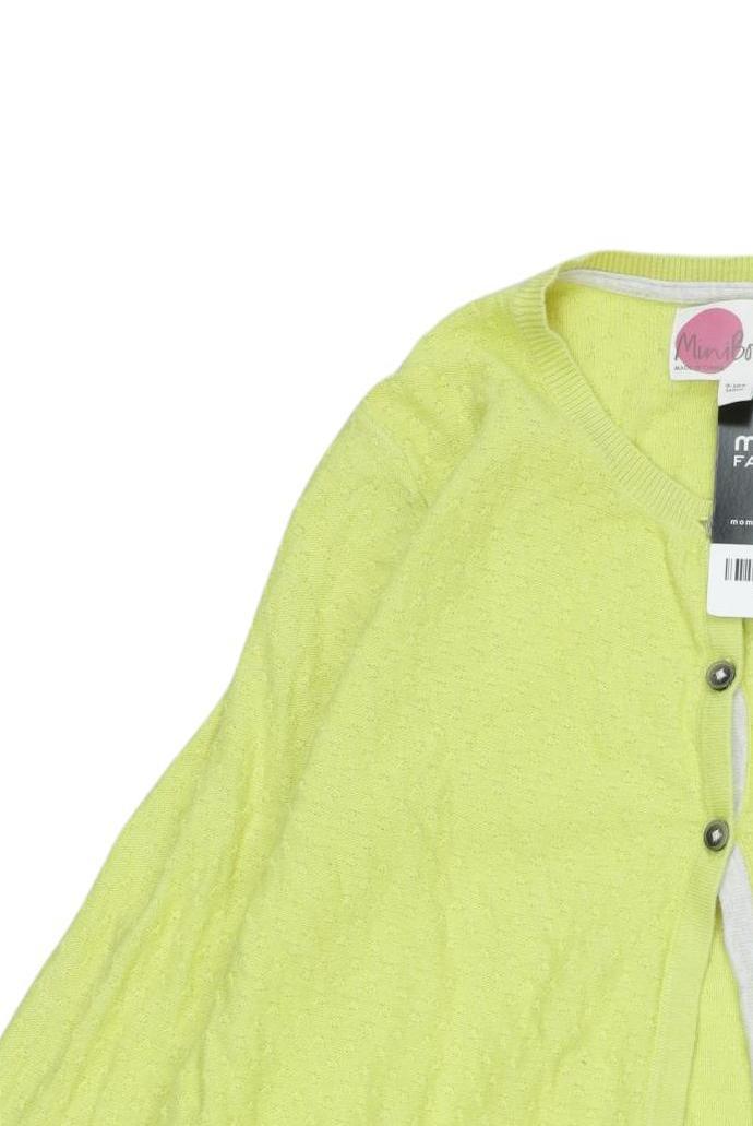 Thumbnail - Mini Boden Mädchen Strickjacke, gelb, Gr. 140