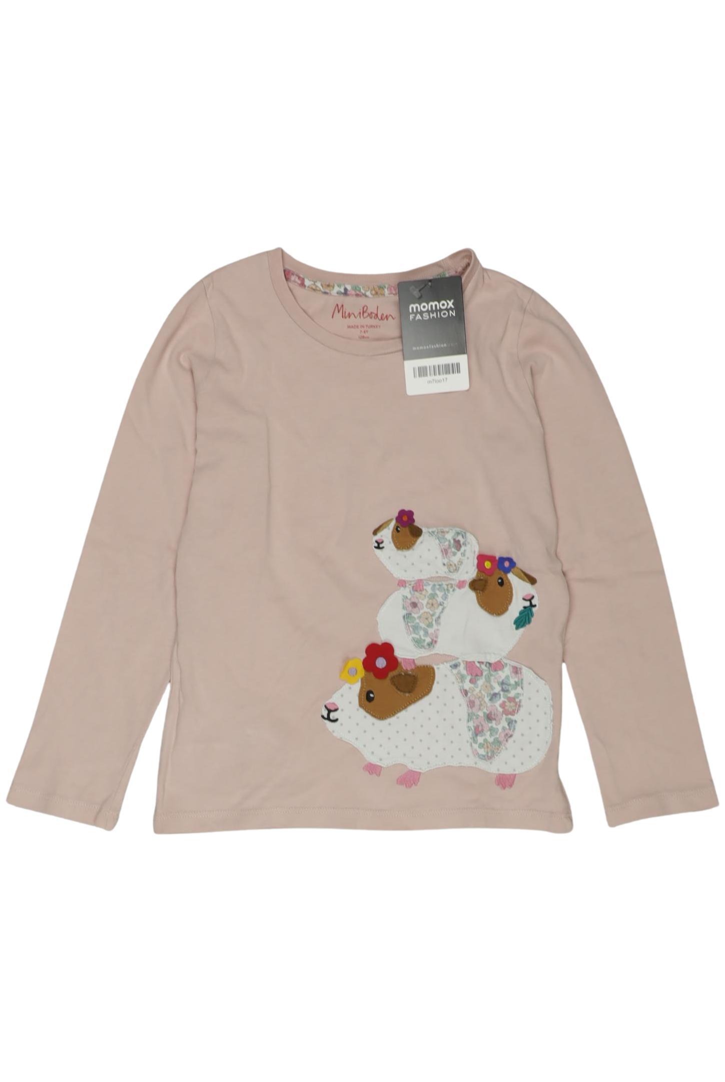 

Mini Boden Damen Langarmshirt, pink, Gr. 128