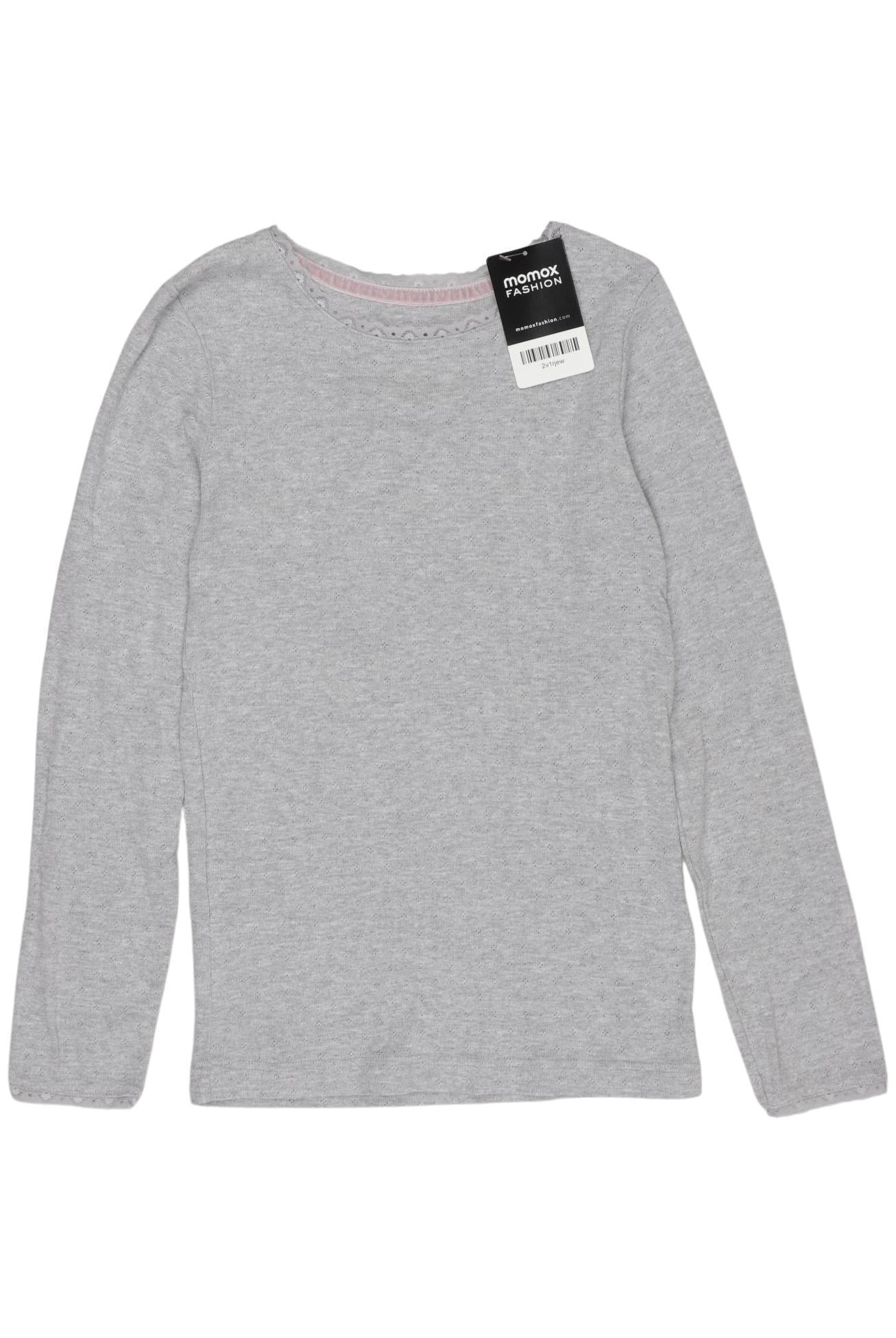 

Mini Boden Mädchen Langarmshirt, grau, Gr. 152