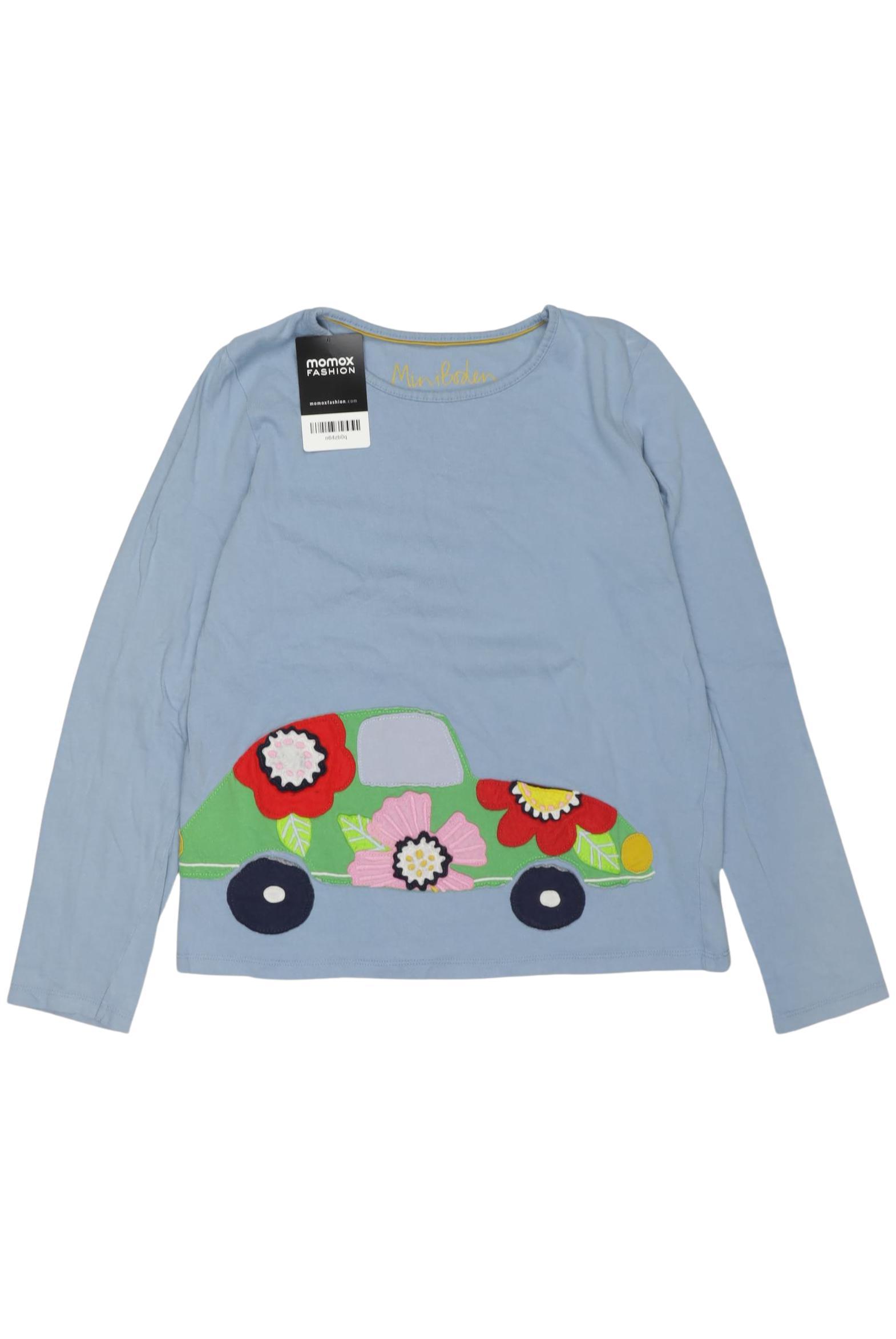 

Mini Boden Mädchen Langarmshirt, hellblau, Gr. 152