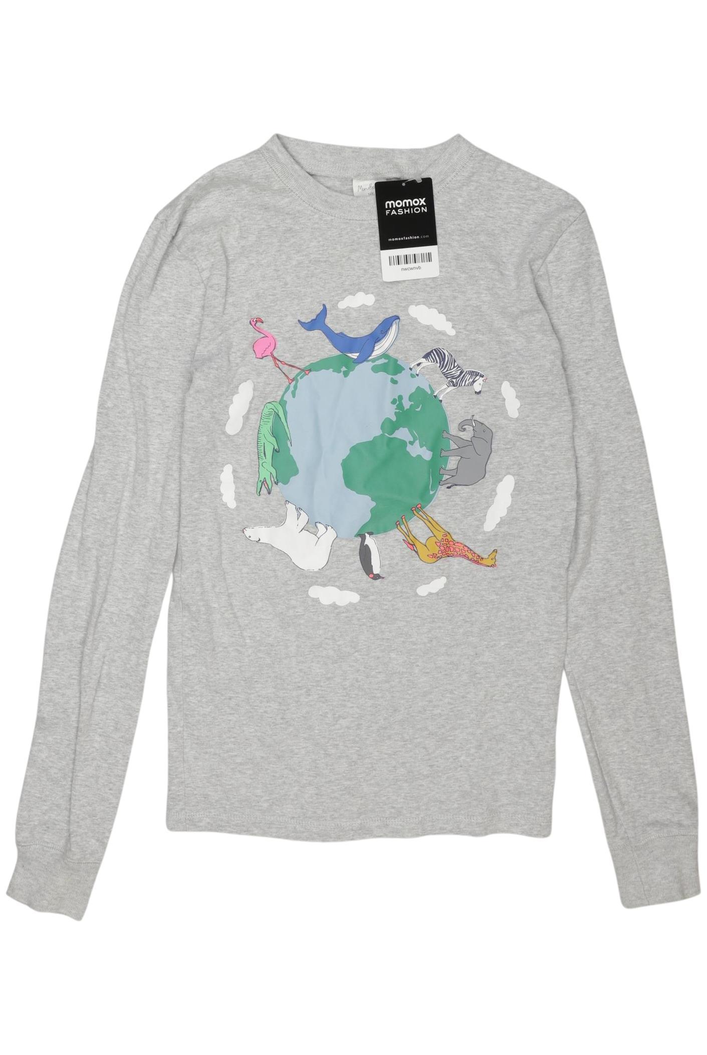 

Mini Boden Mädchen Langarmshirt, grau, Gr. 164