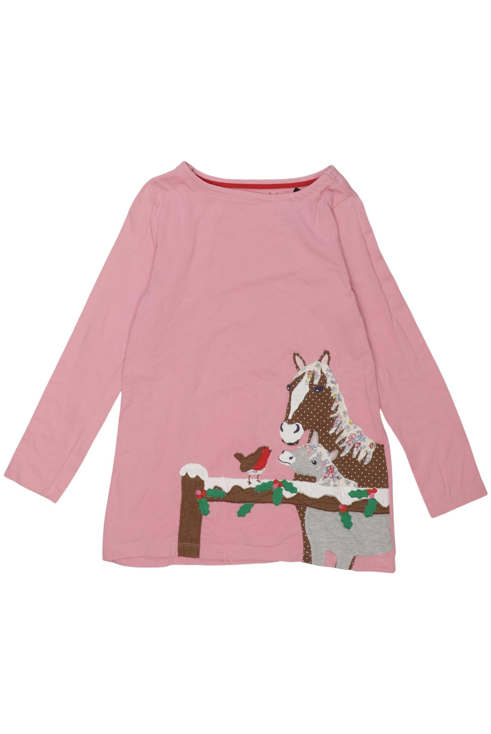 

Mini Boden Mädchen Langarmshirt, pink, Gr. 134