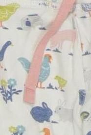 Thumbnail - Mini Boden Mädchen Stoffhose, weiß, Gr. 50