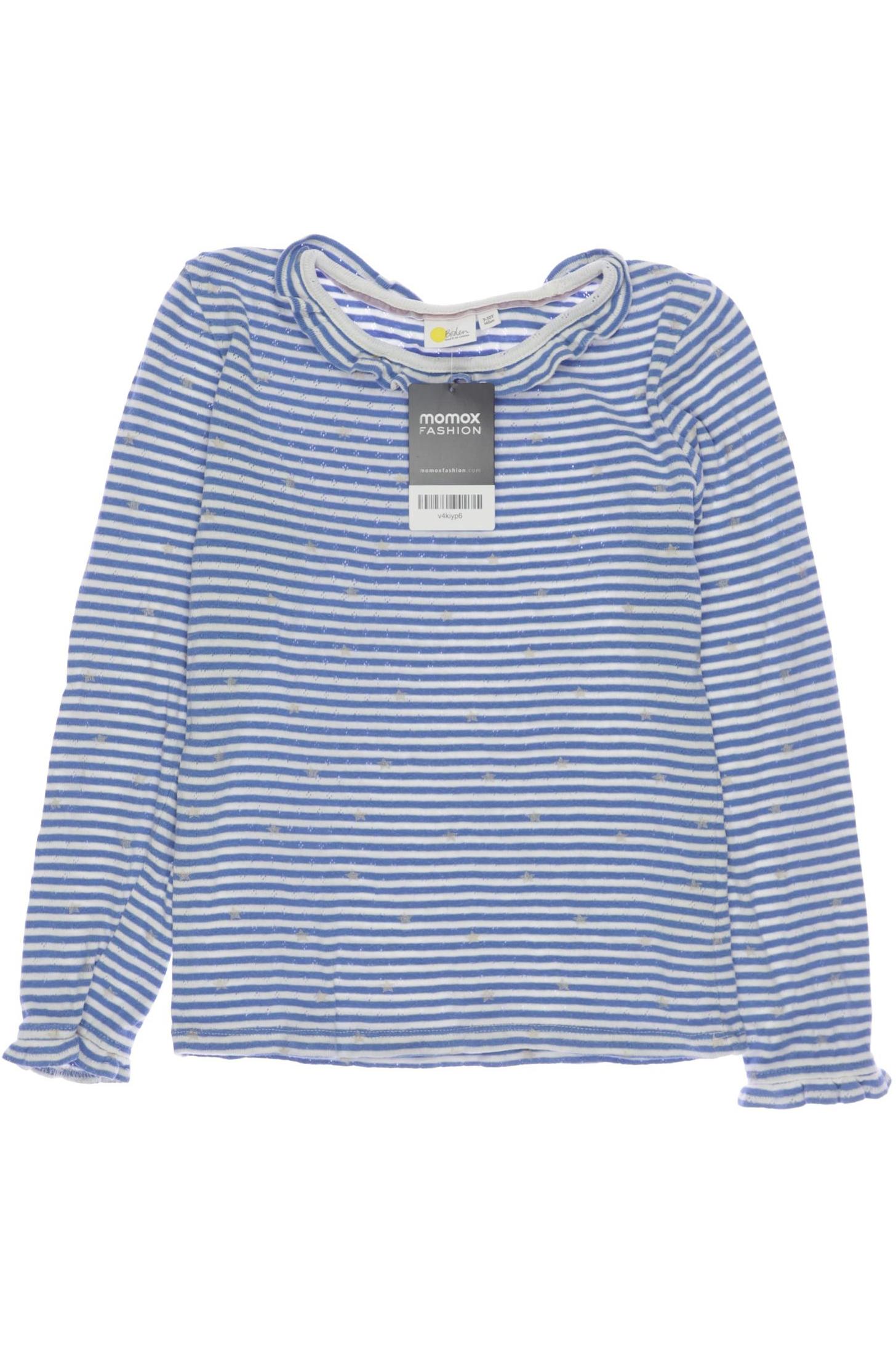 

Mini Boden Damen Langarmshirt, blau, Gr. 140
