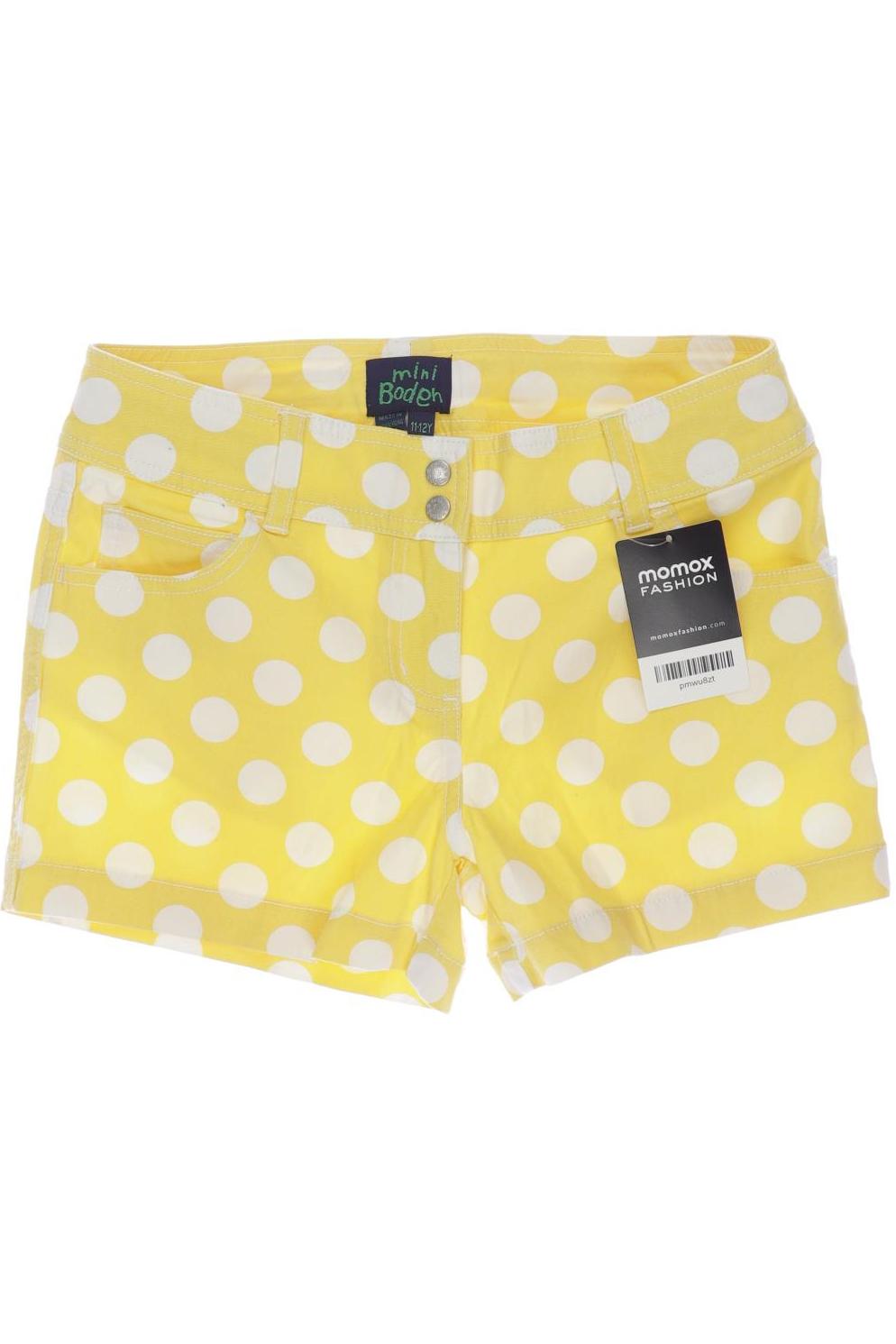 

Mini Boden Damen Shorts, gelb, Gr. 152