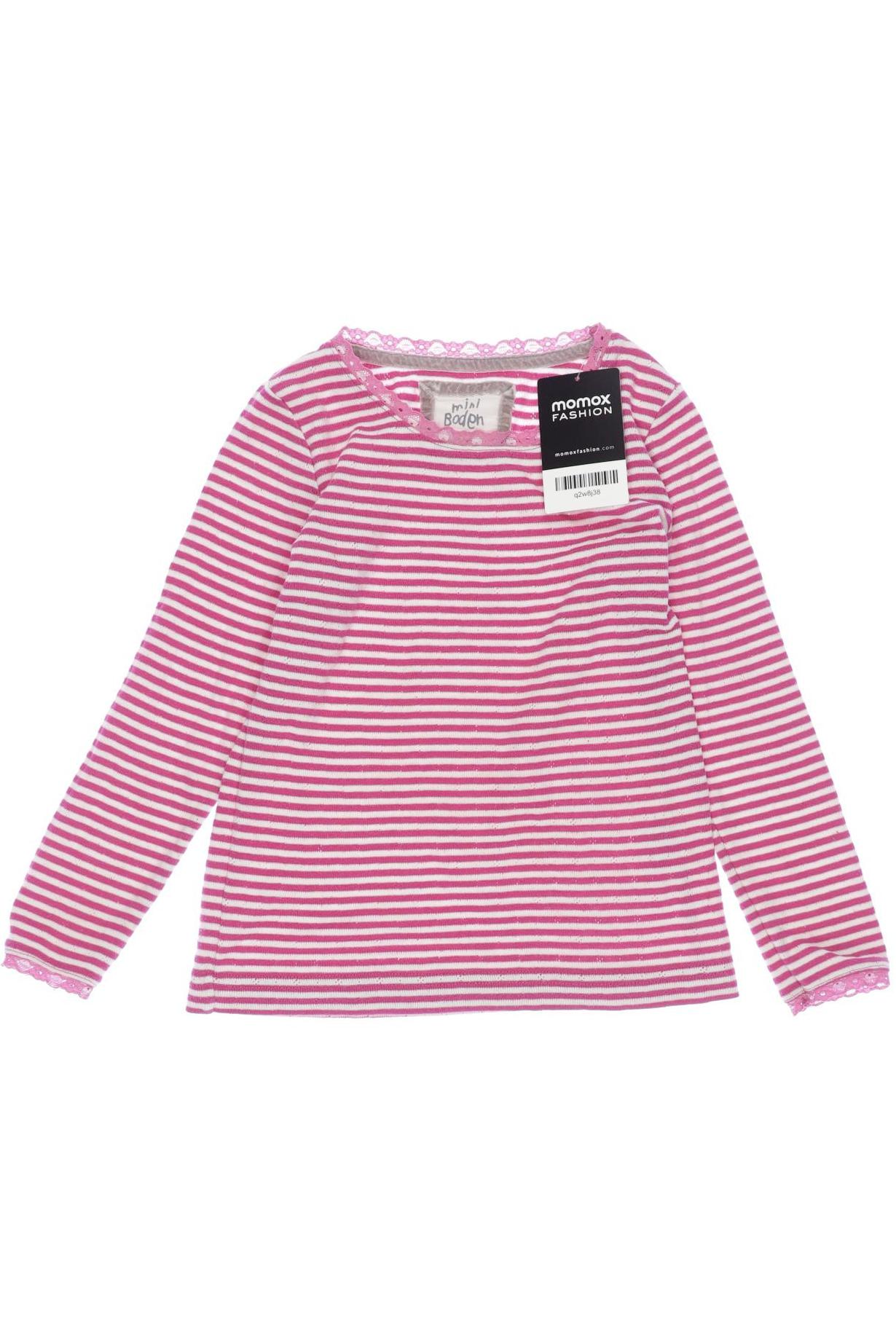 

Mini Boden Damen Langarmshirt, pink, Gr. 116