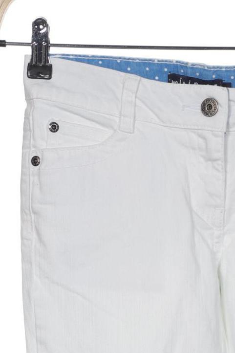 Thumbnail - Mini Boden Mädchen Jeans, weiß, Gr. 152