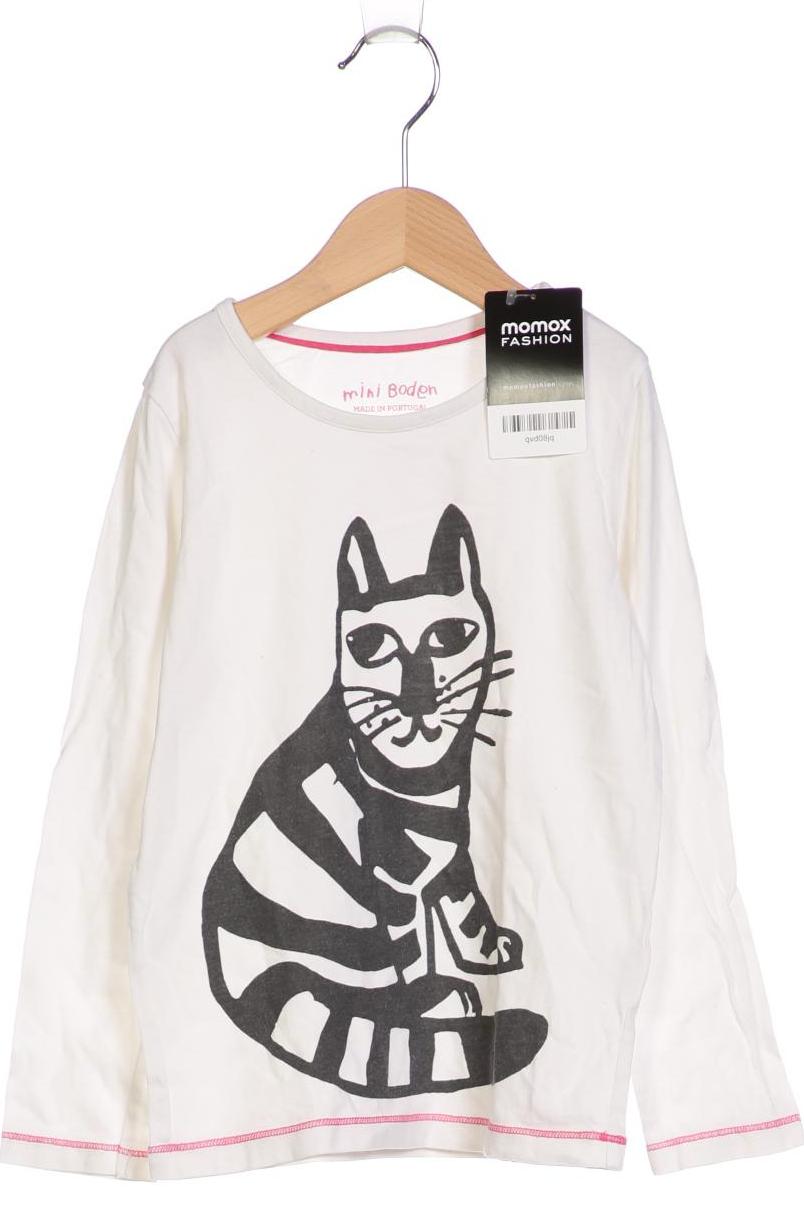 

Mini Boden Damen Langarmshirt, weiß, Gr. 104