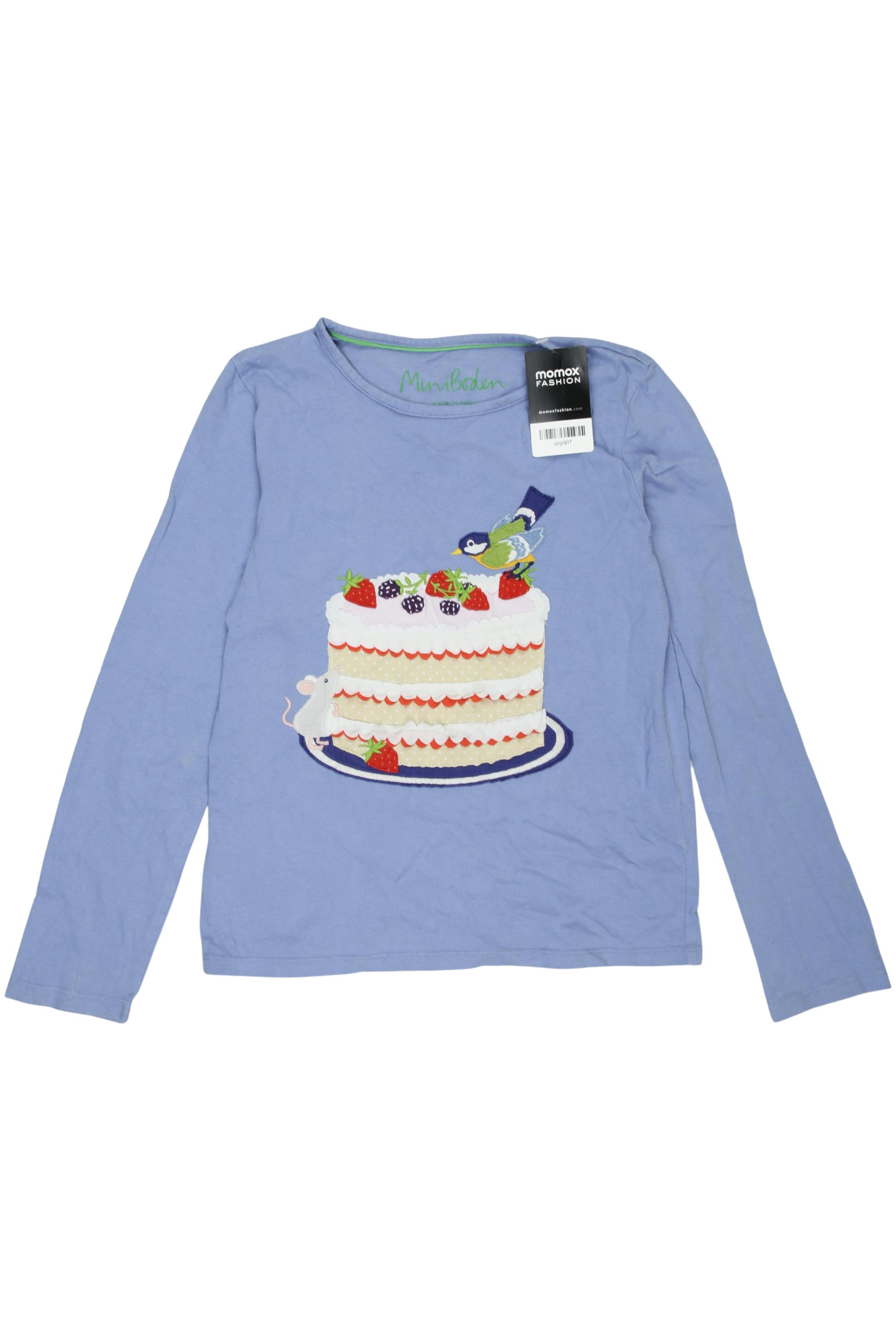 

Mini Boden Damen Langarmshirt, blau, Gr. 152