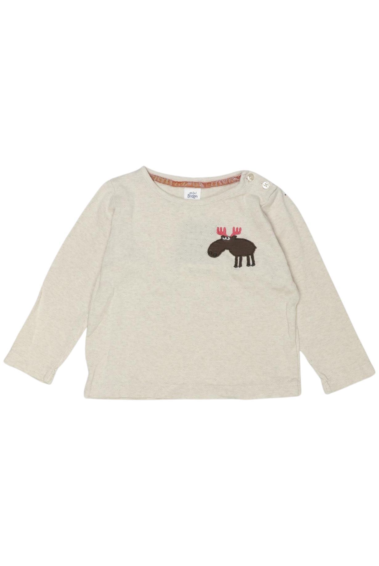 

Mini Boden Mädchen Langarmshirt, beige, Gr. 92