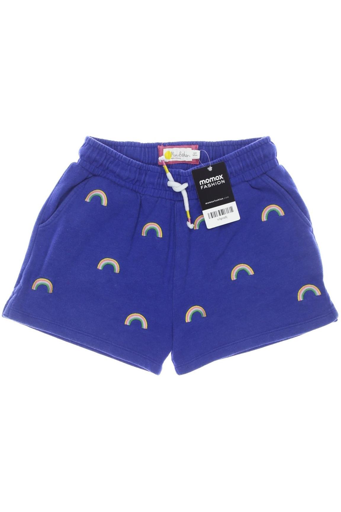 

Mini Boden Damen Shorts, blau, Gr. 140