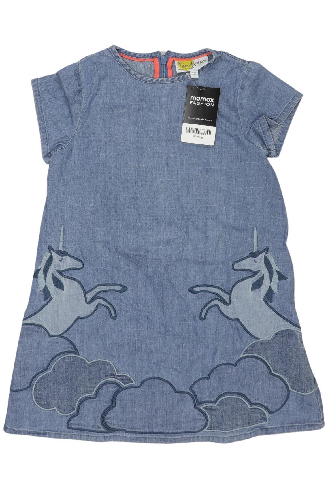 

Mini Boden Mädchen Kleid, blau, Gr. 116