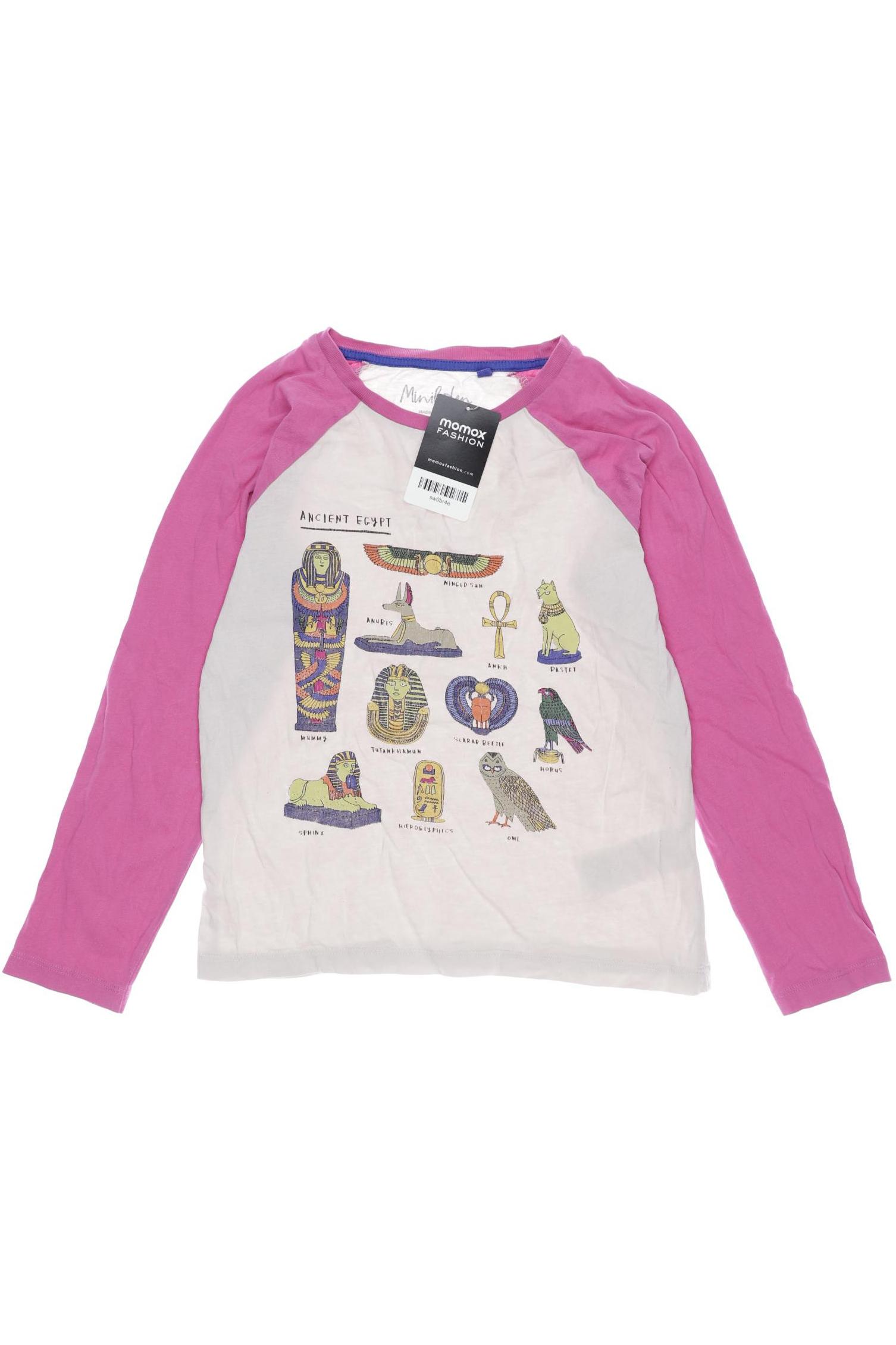 

Mini Boden Damen Langarmshirt, pink, Gr. 140