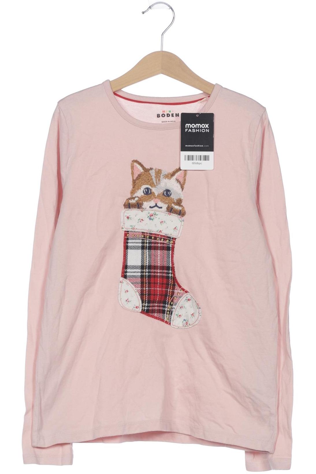 

Mini Boden Damen Langarmshirt, pink, Gr. 140