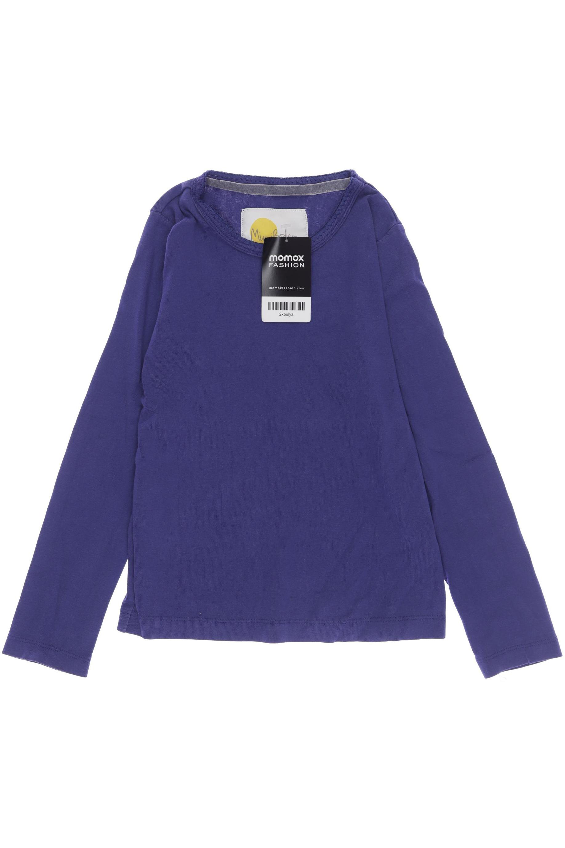 

Mini Boden Damen Langarmshirt, blau, Gr. 128