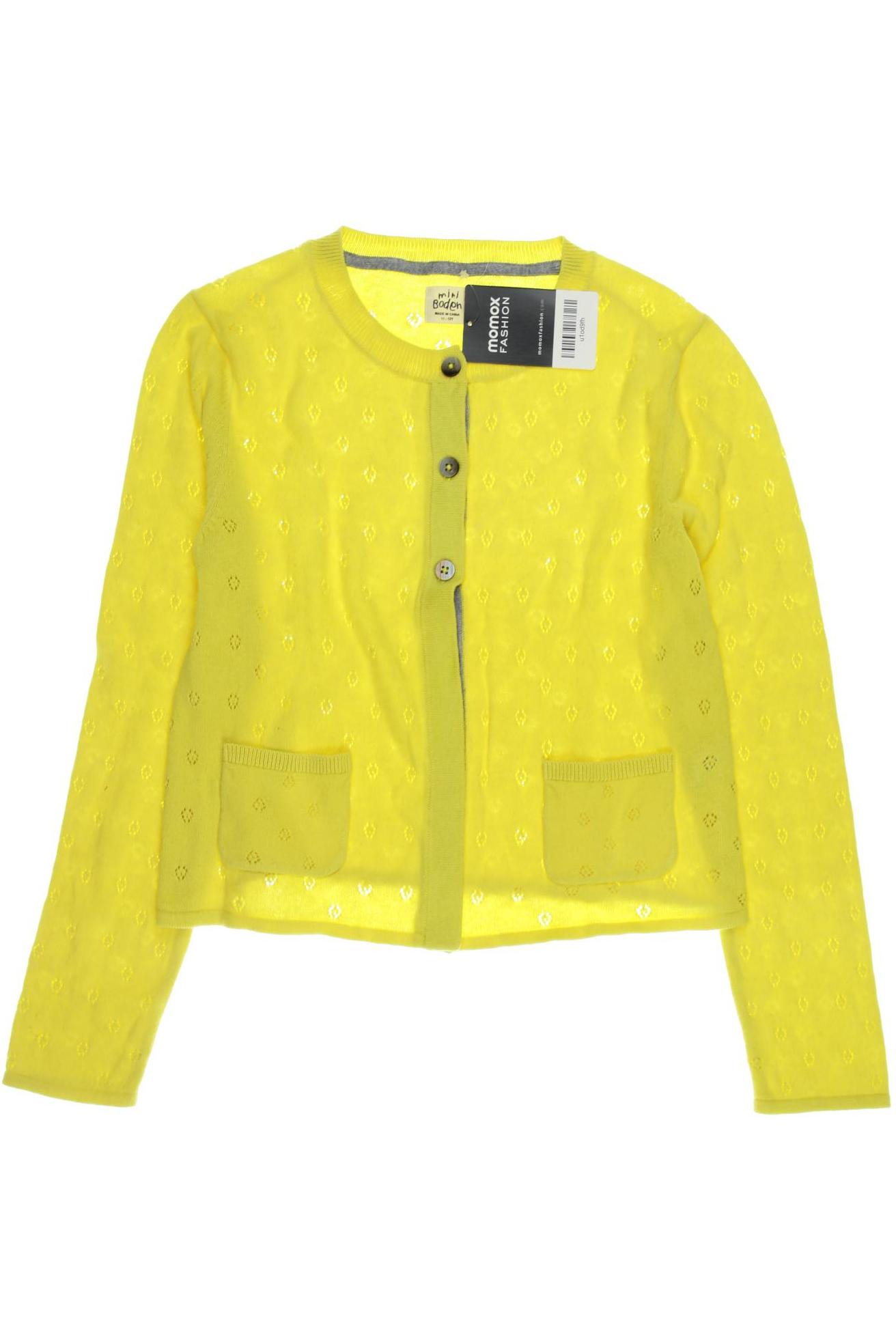 

Mini Boden Damen Strickjacke, gelb, Gr. 152