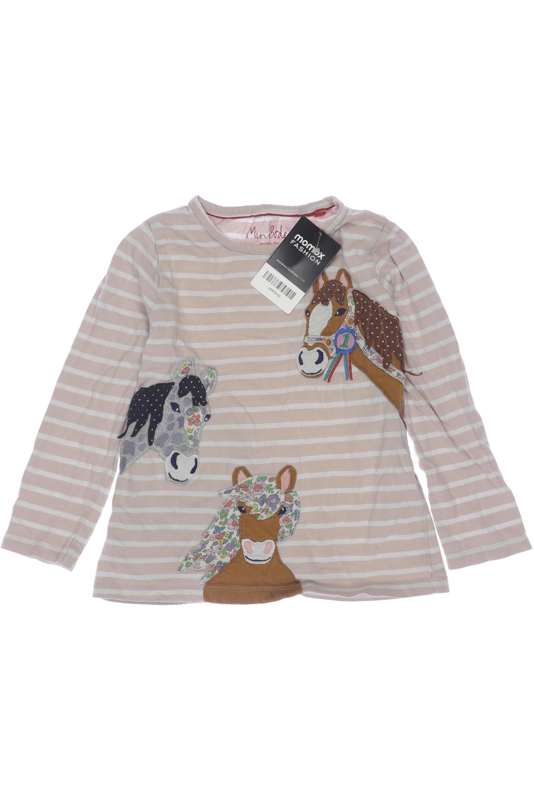 

Mini Boden Damen Langarmshirt, pink, Gr. 116