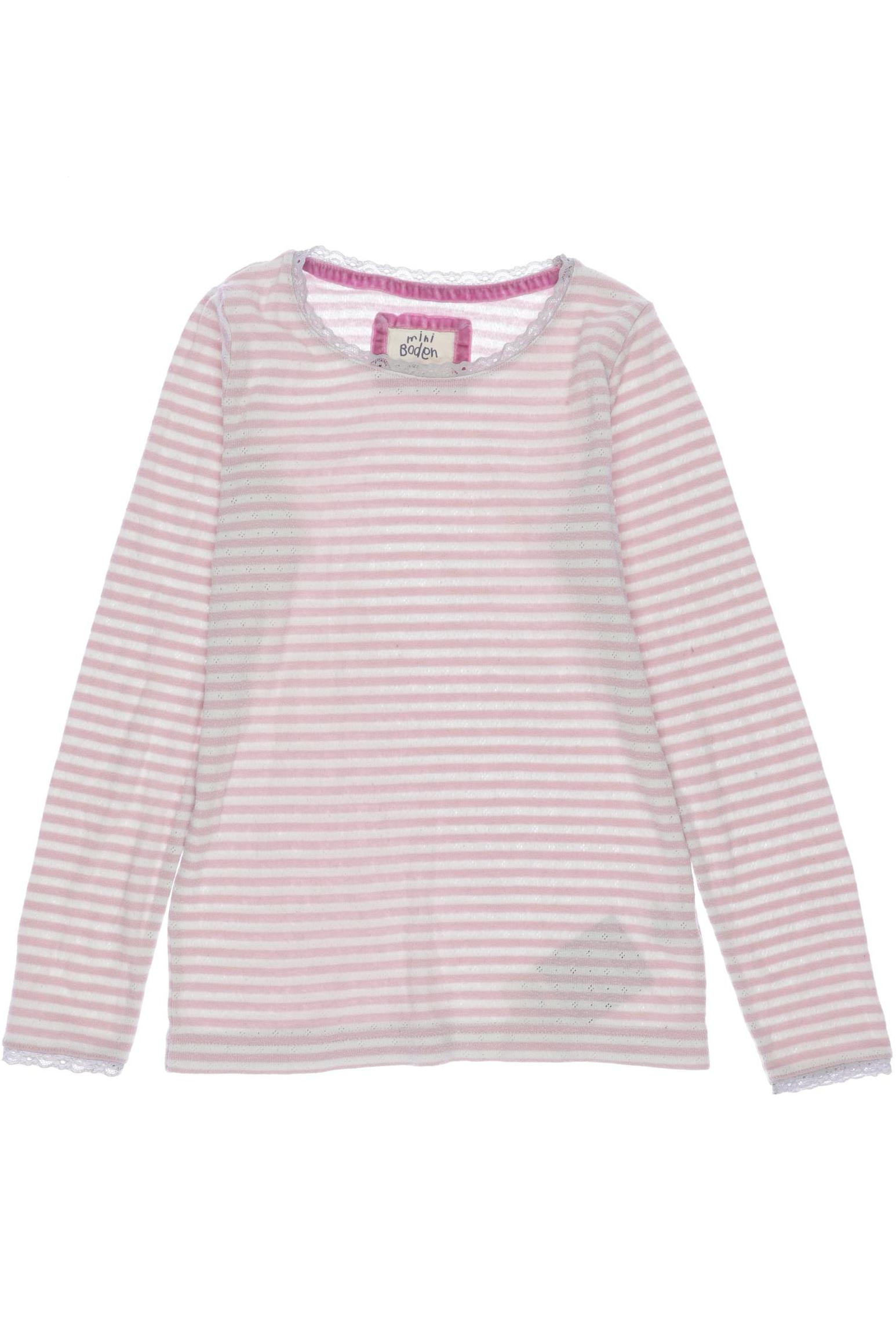 

Mini Boden Damen Langarmshirt, pink, Gr. 140