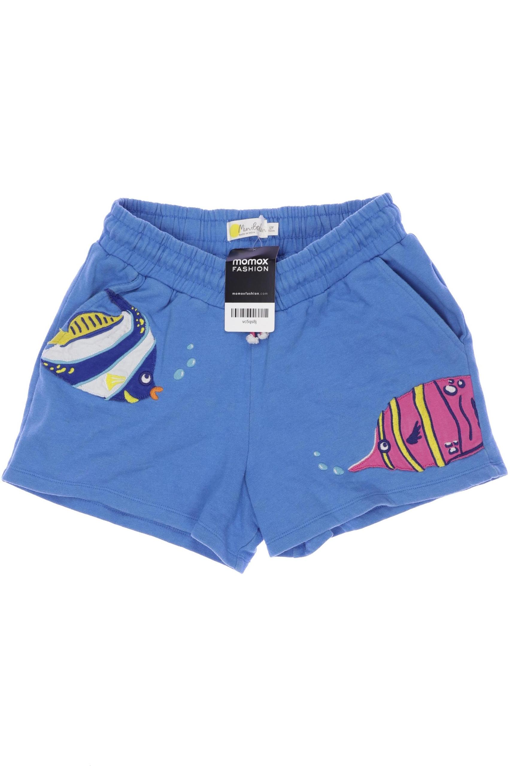 

Mini Boden Damen Shorts, blau, Gr. 152