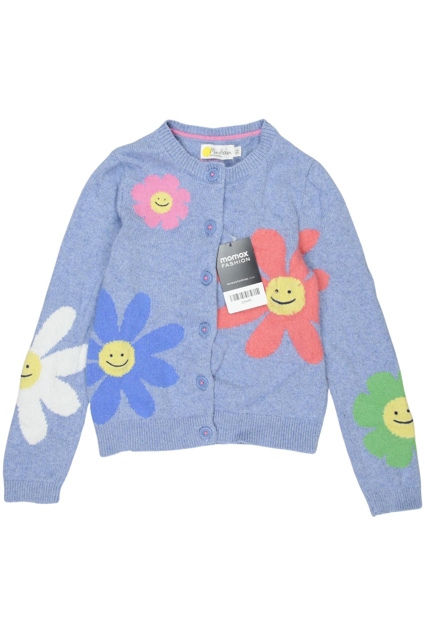 

Mini Boden Damen Strickjacke, blau, Gr. 128