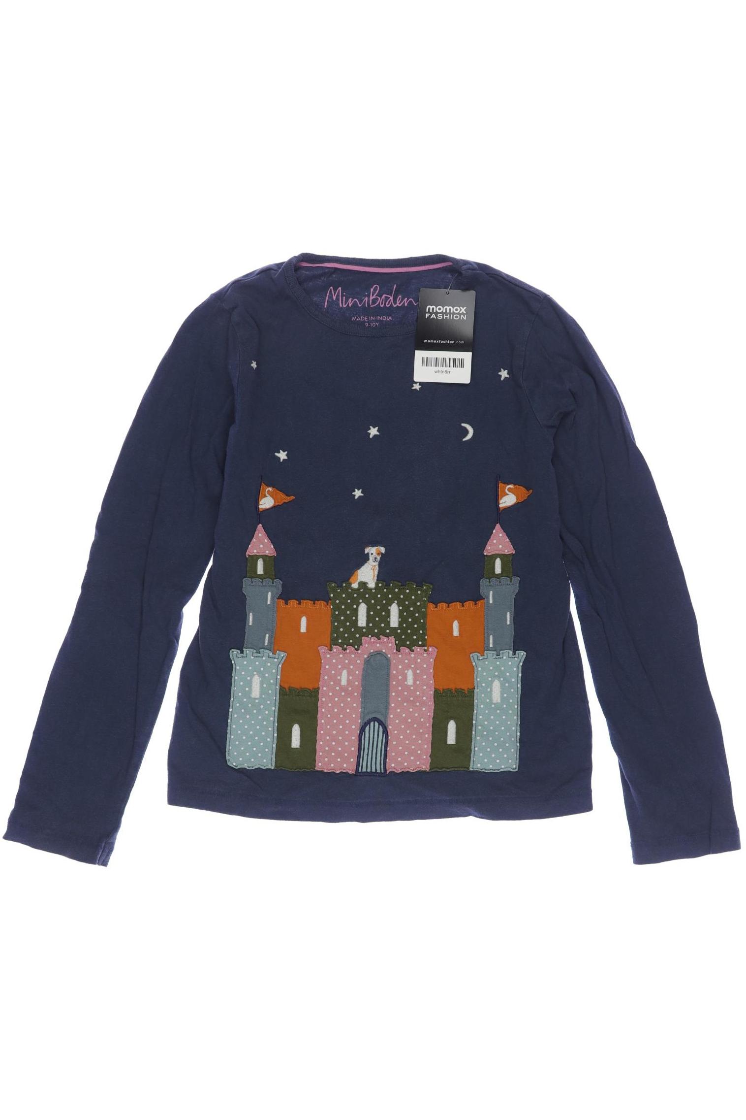 

Mini Boden Damen Langarmshirt, marineblau, Gr. 140