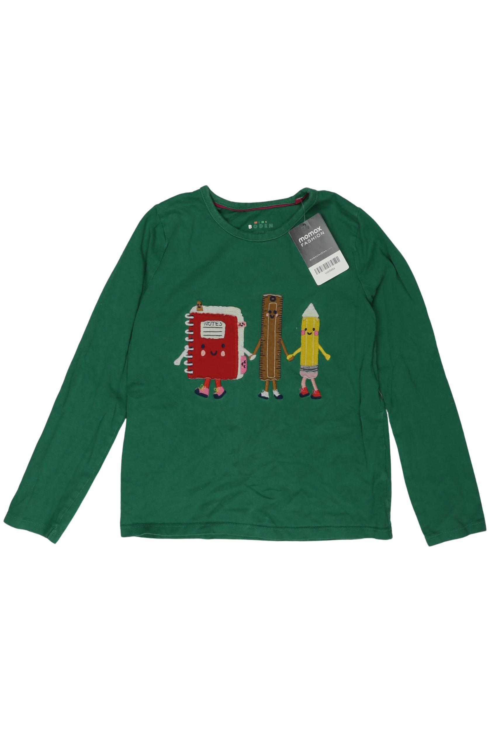 

Mini Boden Mädchen Langarmshirt, grün, Gr. 140