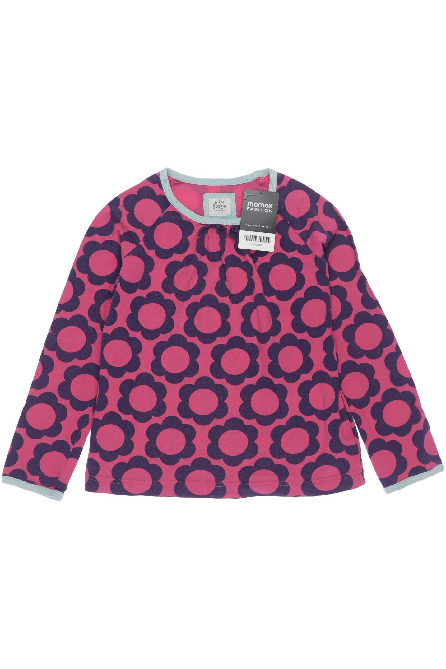 

Mini Boden Damen Langarmshirt, pink, Gr. 128