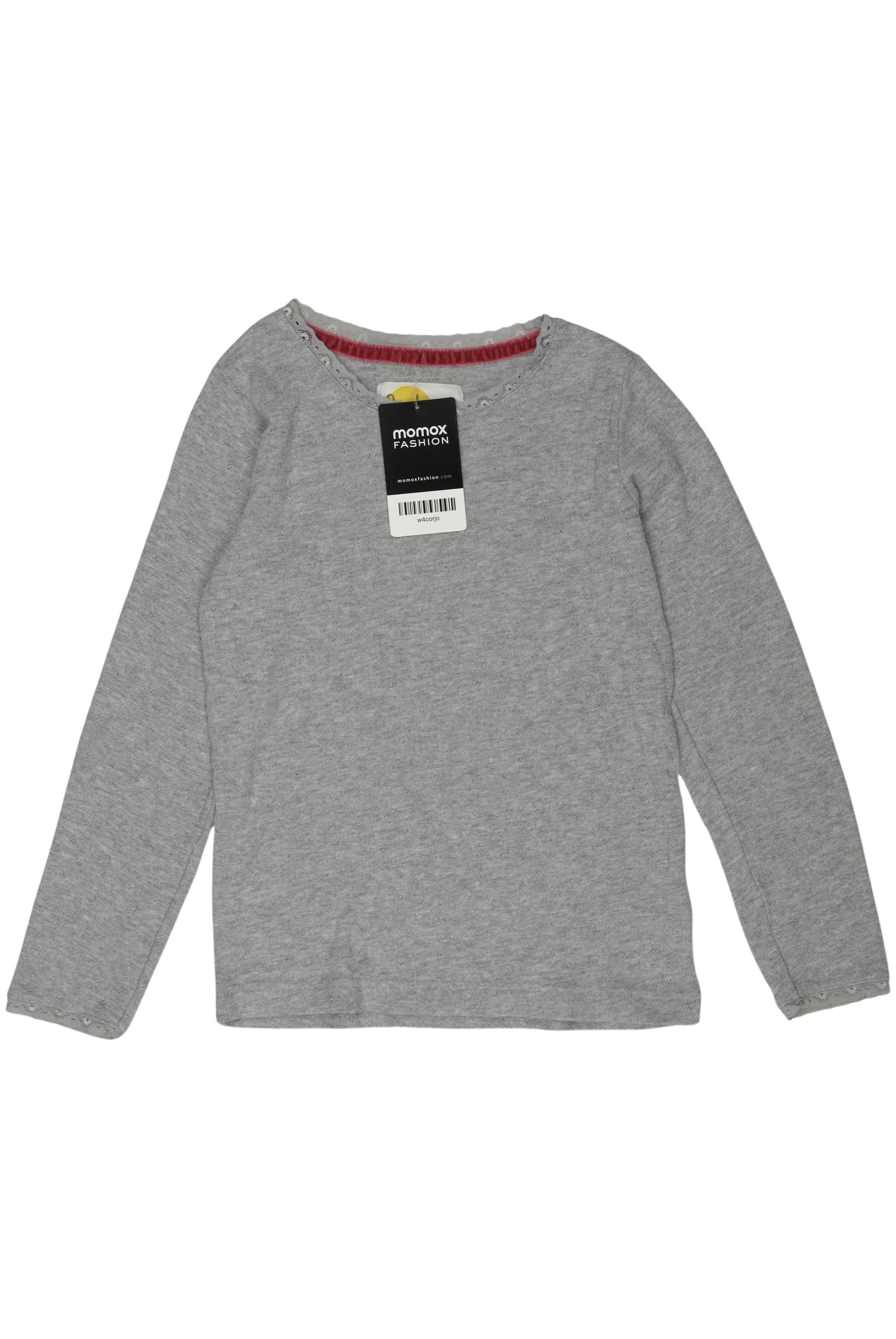 

Mini Boden Mädchen Langarmshirt, grau, Gr. 128