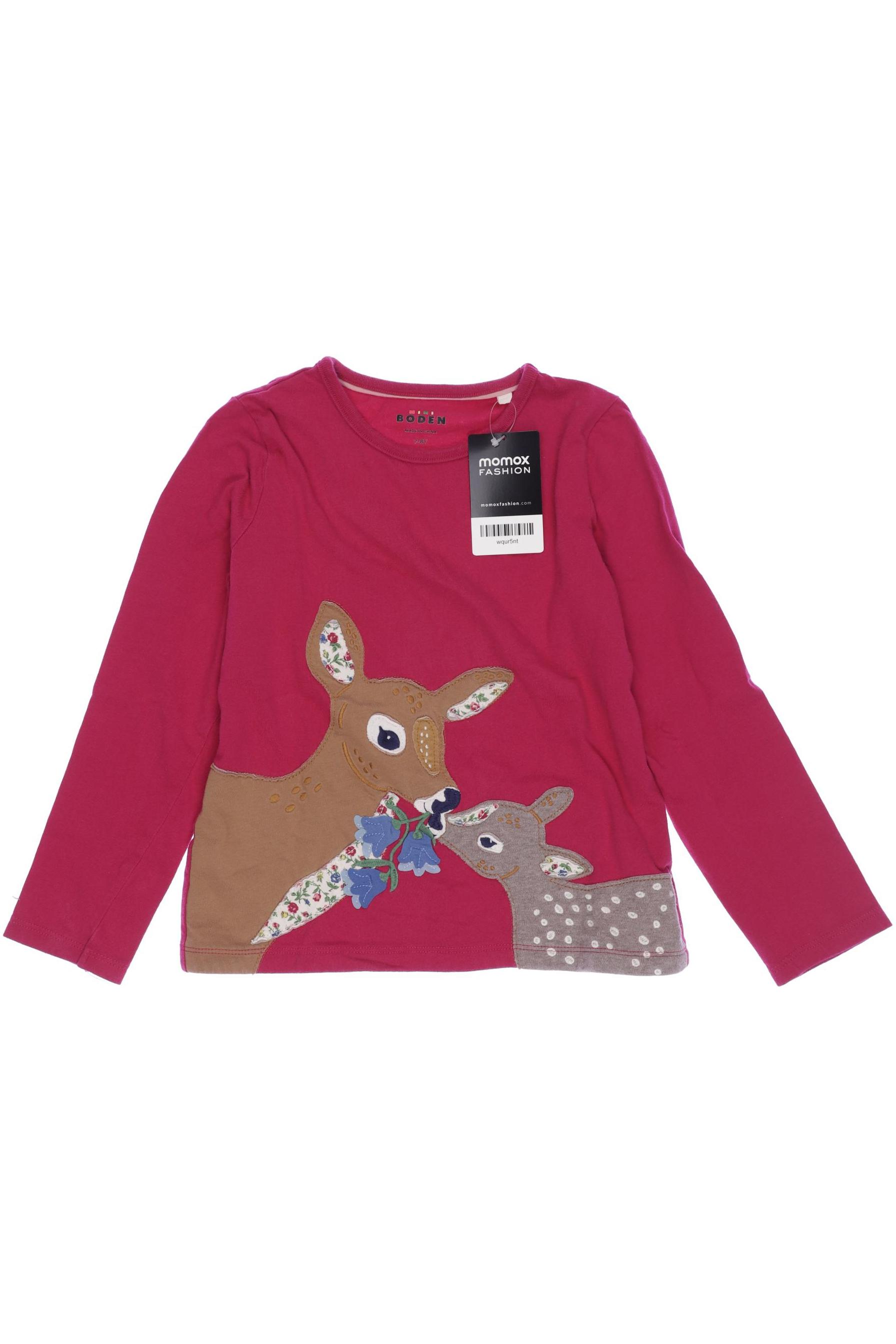 

Mini Boden Damen Langarmshirt, pink, Gr. 128