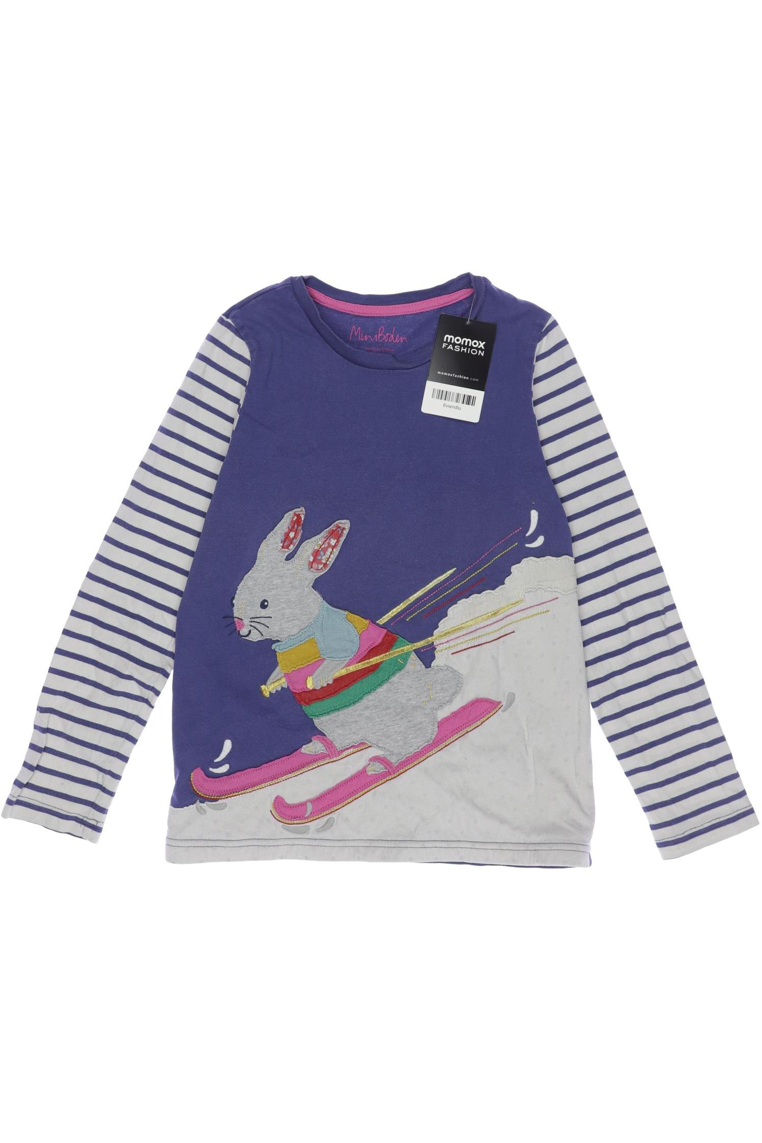 

Mini Boden Damen Langarmshirt, blau, Gr. 140