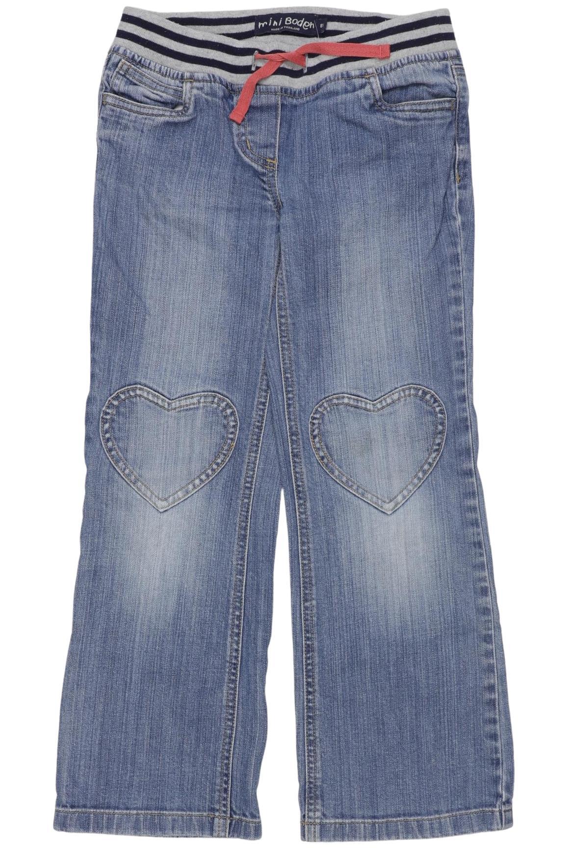 

Mini Boden Mädchen Jeans, blau, Gr. 128