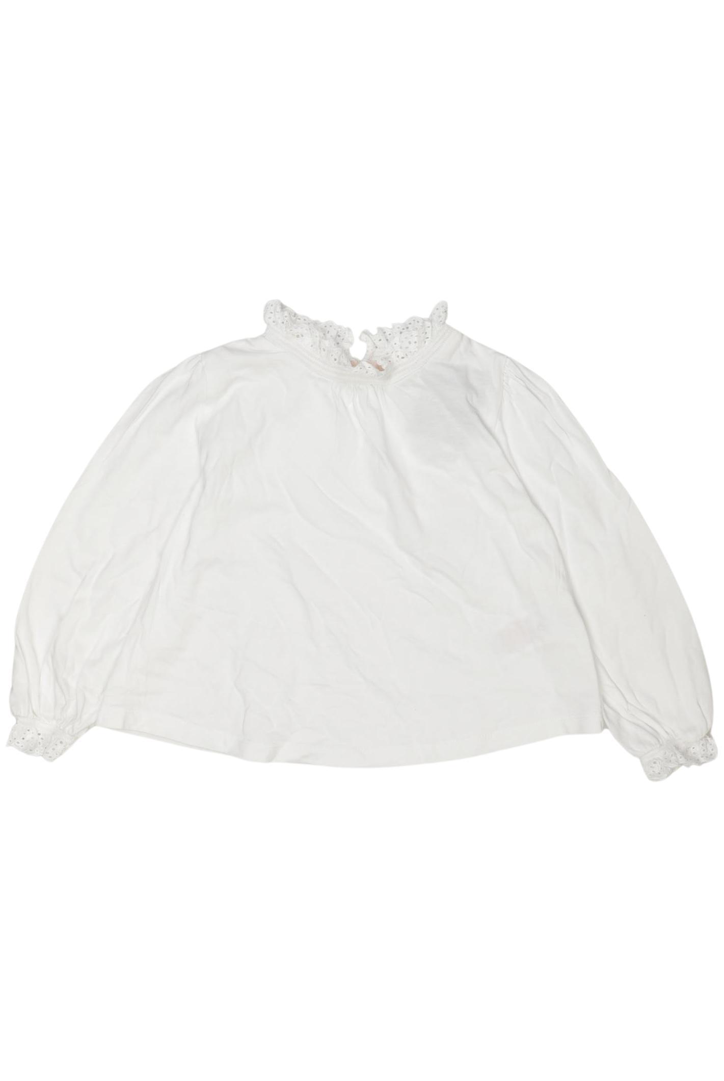 

Mini Boden Mädchen Langarmshirt, weiß, Gr. 104