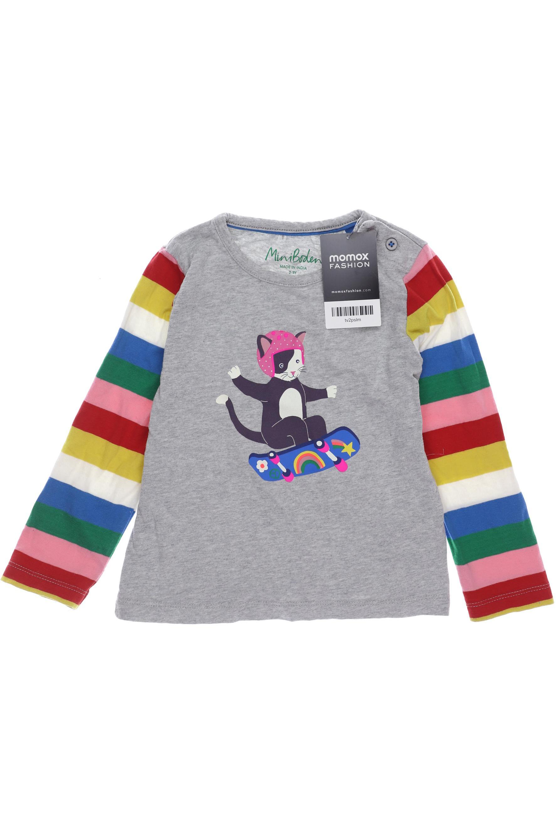 

Mini Boden Mädchen Langarmshirt, grau